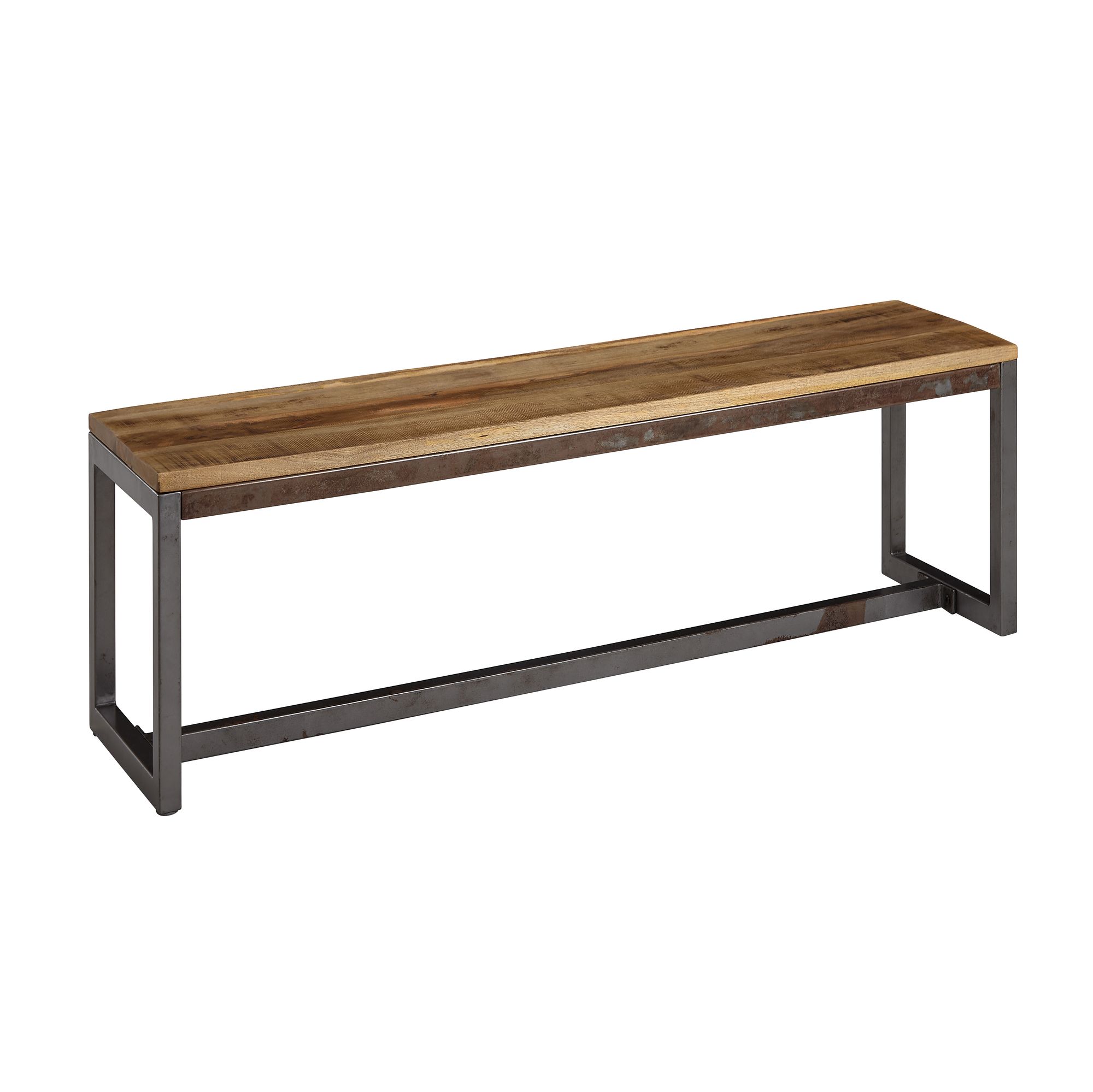 Essbank Videbaek Mango Massivholz Braun 120 × 45 × 46 cm