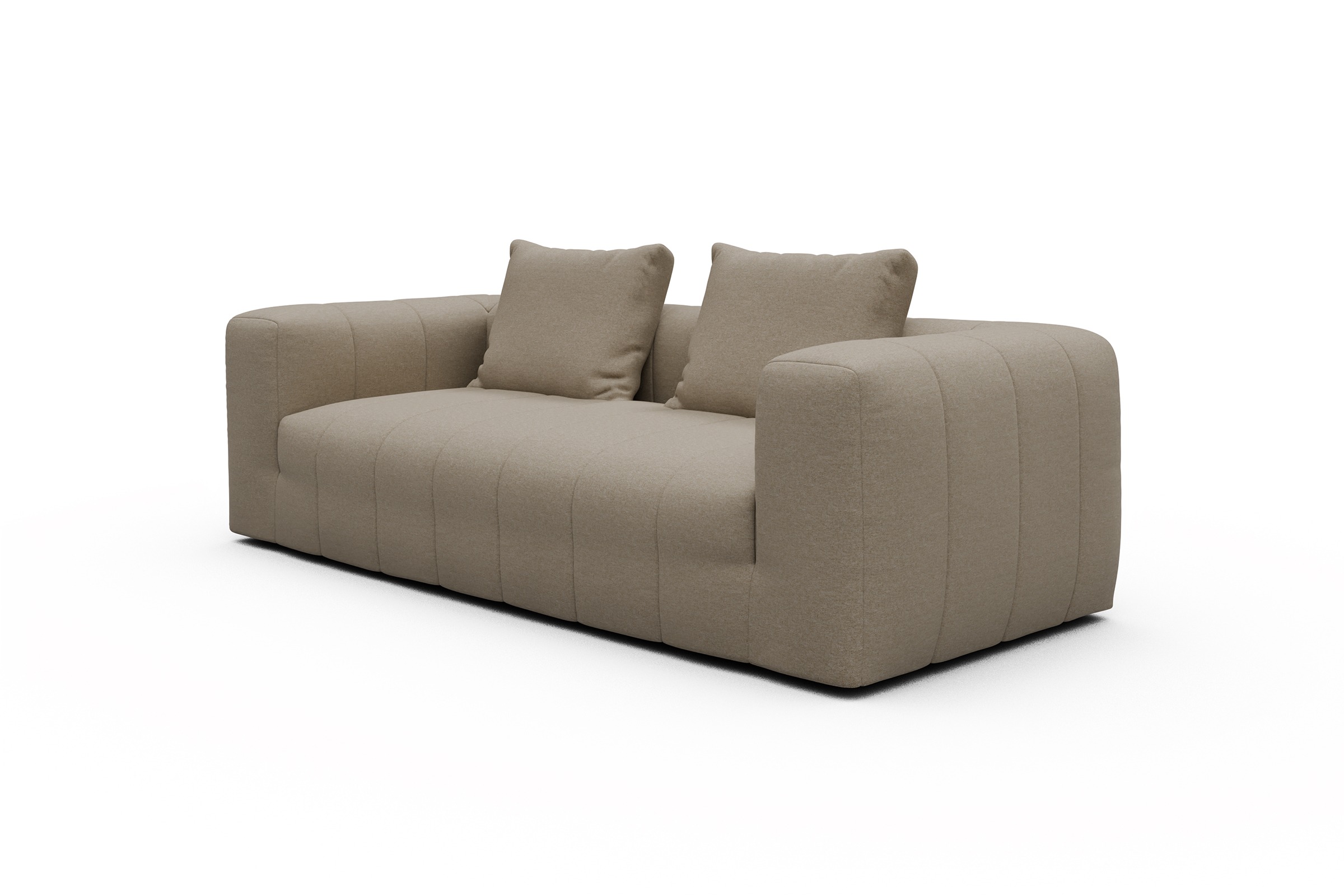 Sofa Hugo 3-Sitzer Satya-Natural