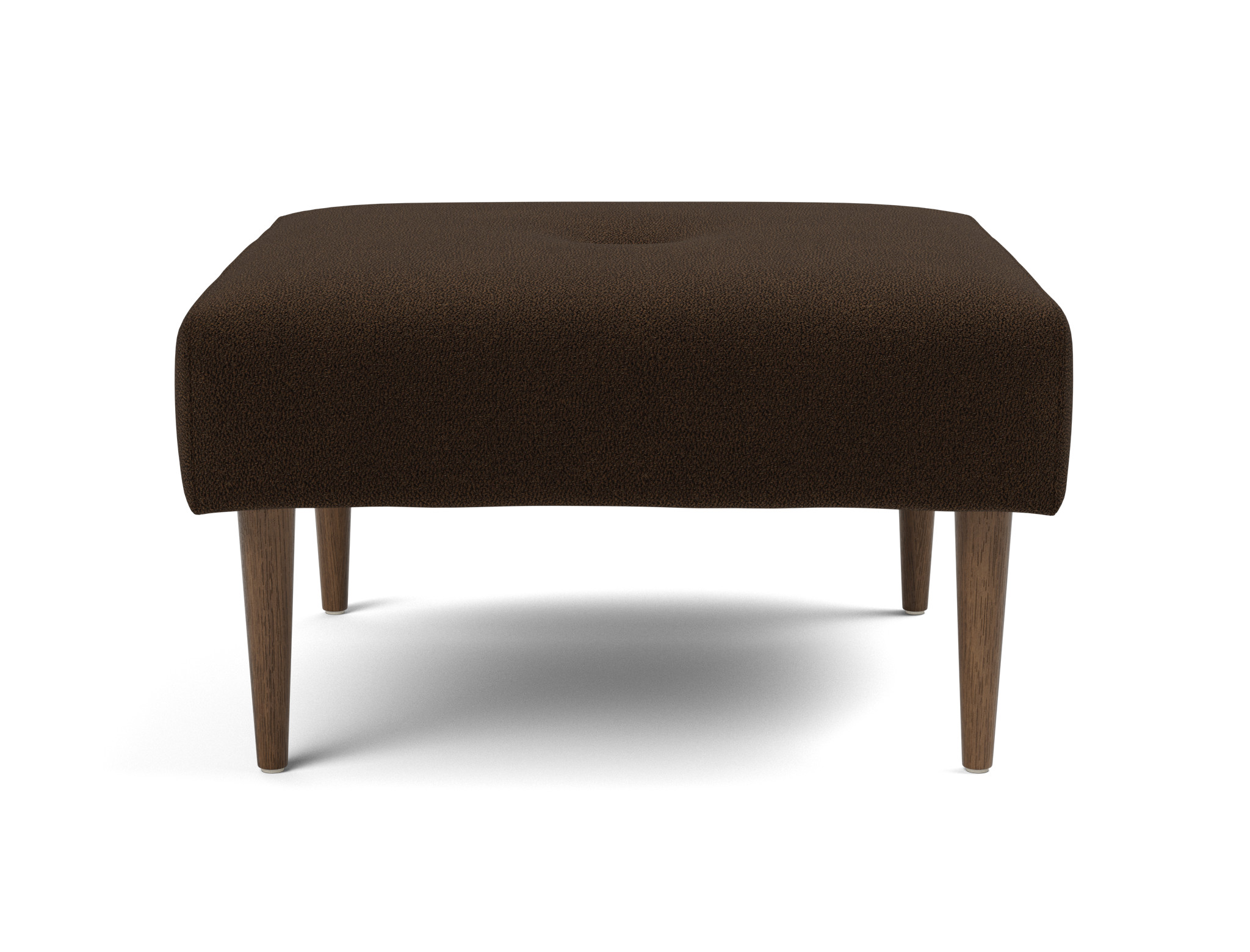 Hocker Recast Strukturierter Stoff Taura 358-Chocco