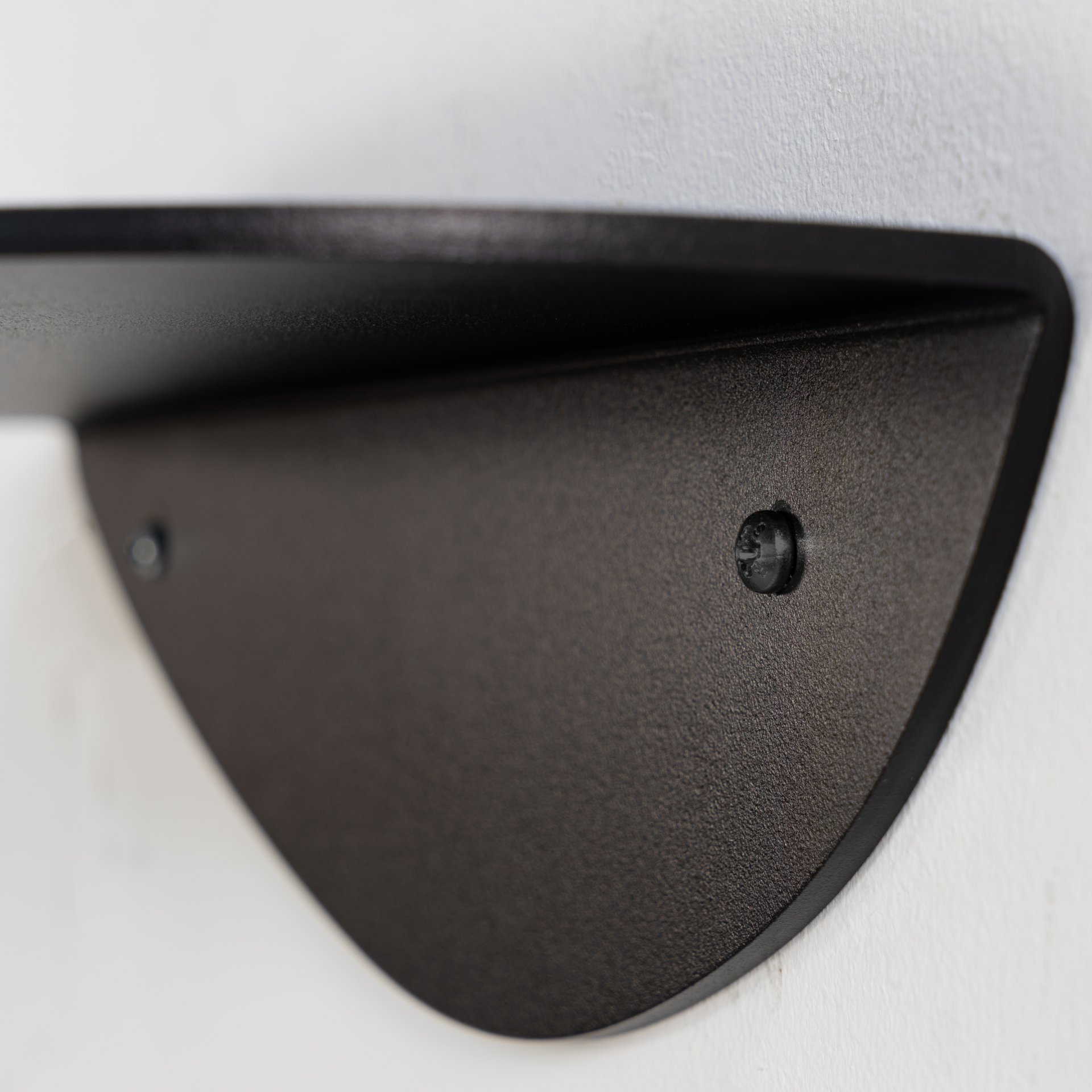 Spinder Design Wandregal Pipa Bottom Schwarz