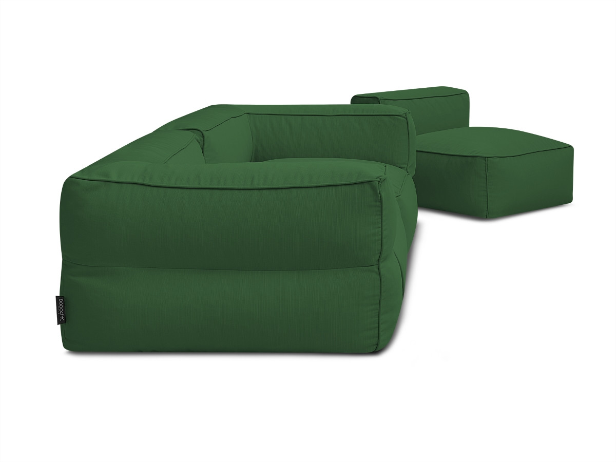 Bobochic Giulia Gartensofa 3-Sitzer Stoff Grün