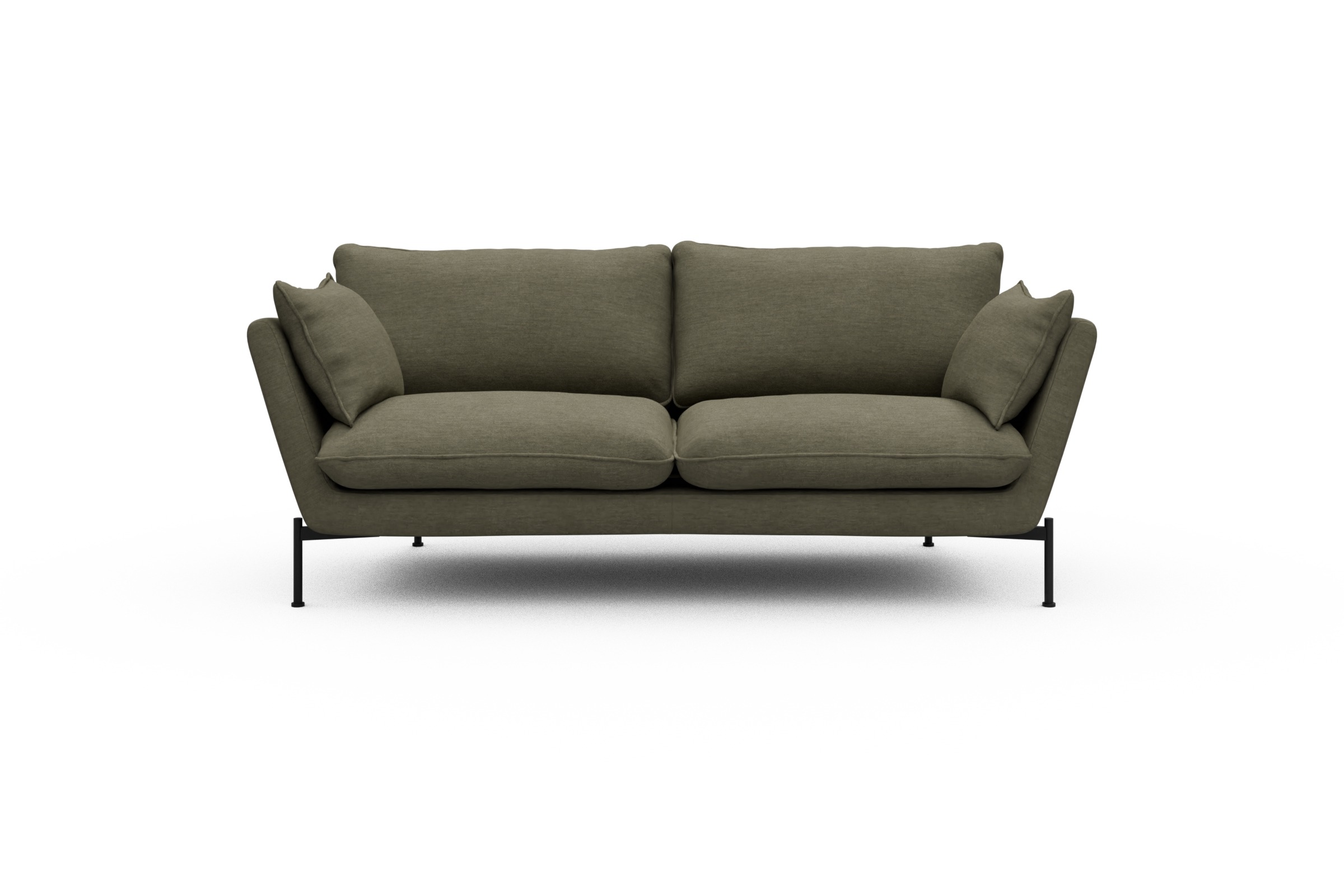Skandi Home Sofa Anton 2-Sitzer Vivus-Dusty-Olive moebelfaktor