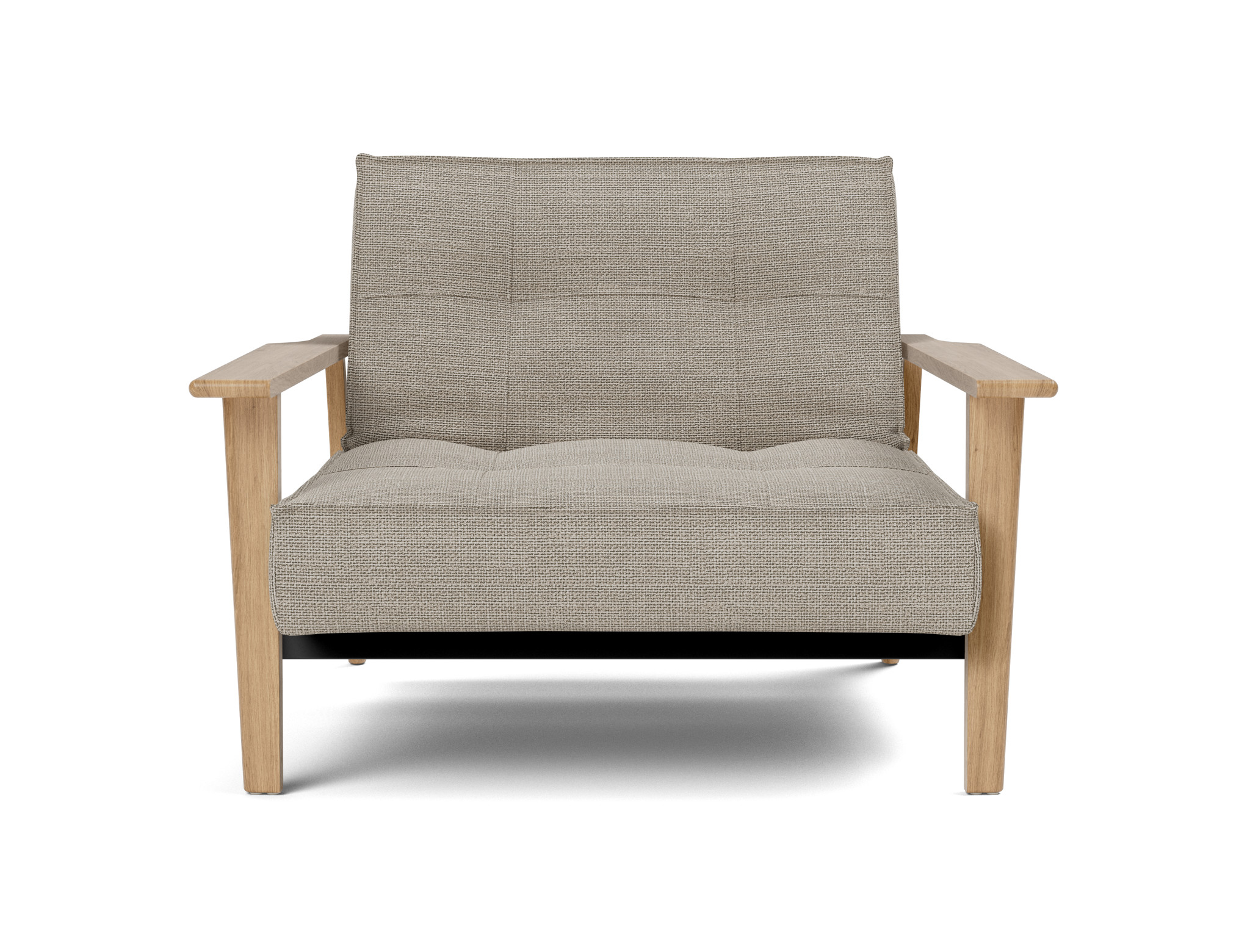 Sessel Splitback Frej Strukturierter Stoff Kenya 579-Gravel