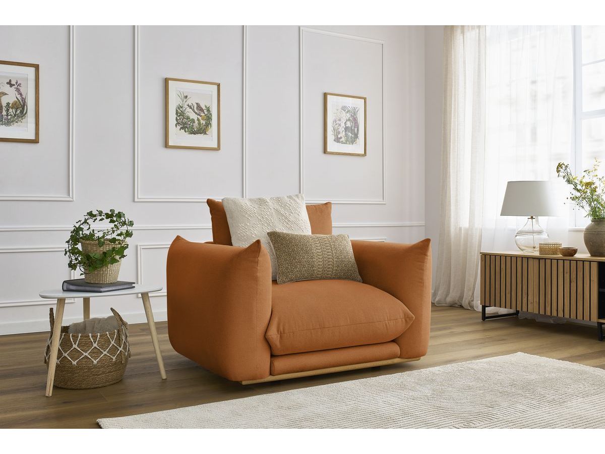 Bobochic Ernest Sessel Stoff Orange