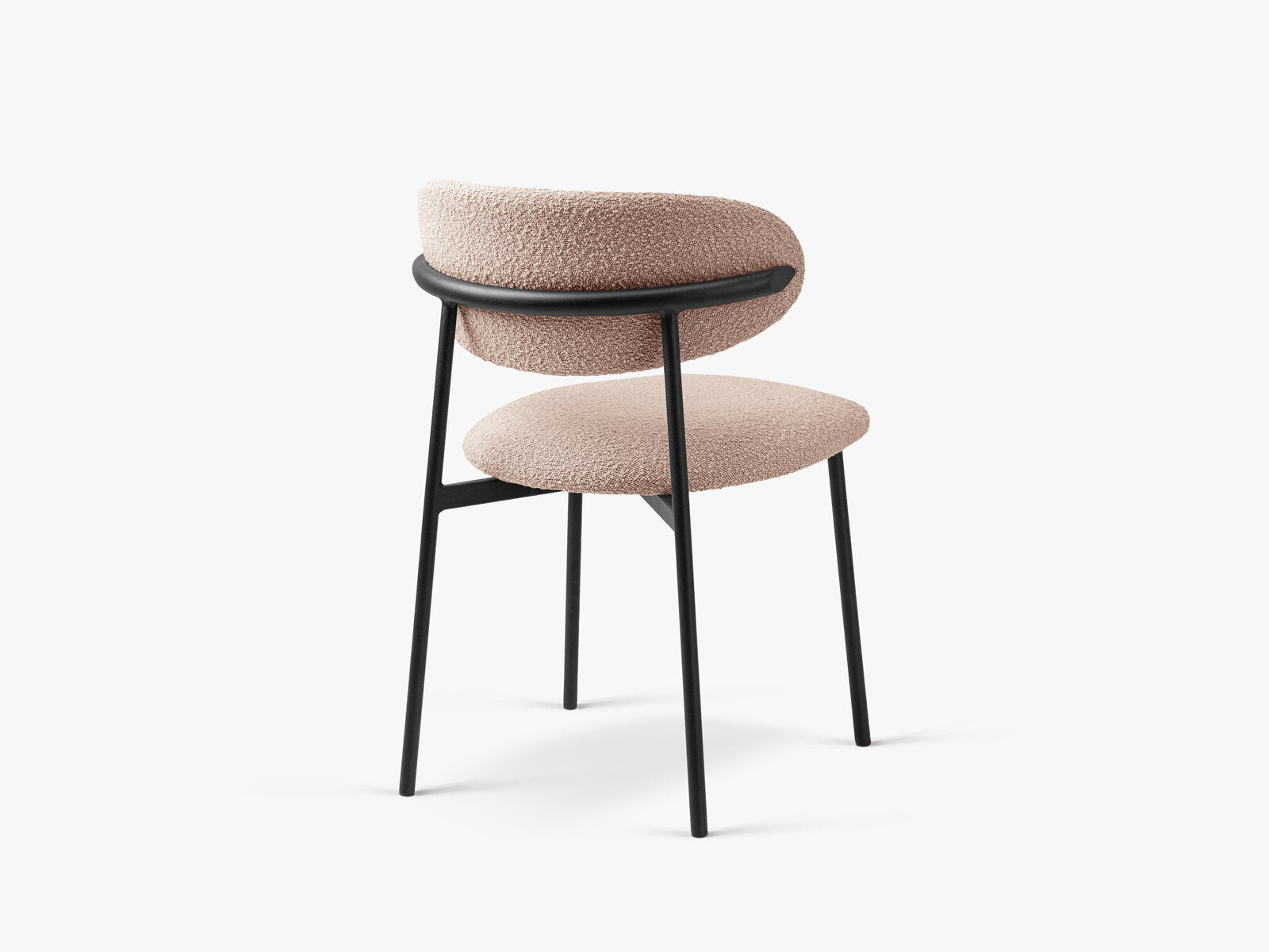 Micadoni Stuhl Nina Boucle Baloo Puderrosa