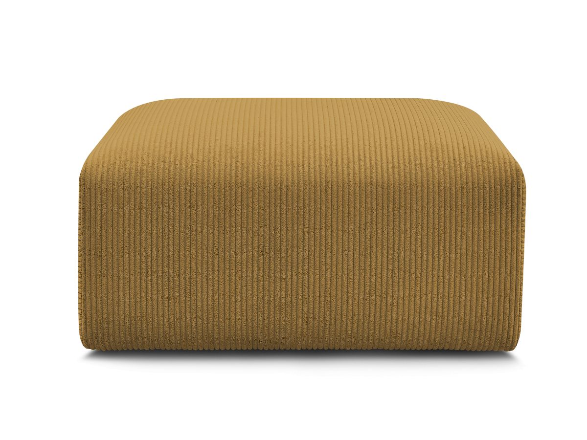 Bobochic Tina Pouf Cordsamt Gelb