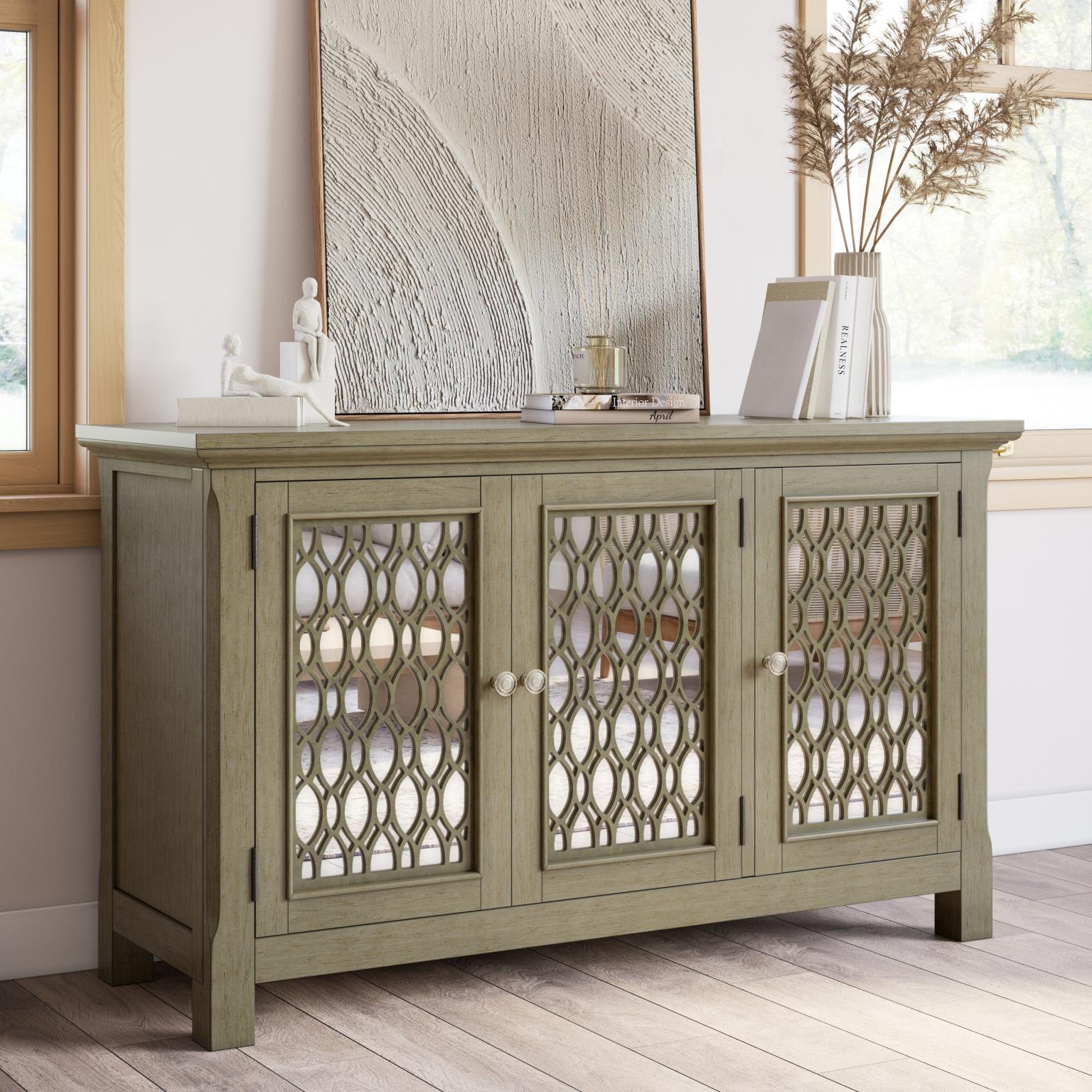 Livin Hill Kommode 3-türig Avola Gold, silberbraun AV2250-54