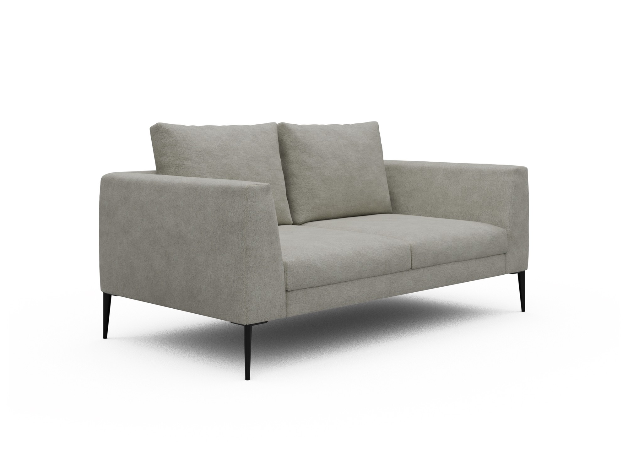 Skandi Home Sofa Paul 2-Sitzer Carreno-Moon-Stone-White moebelfaktor