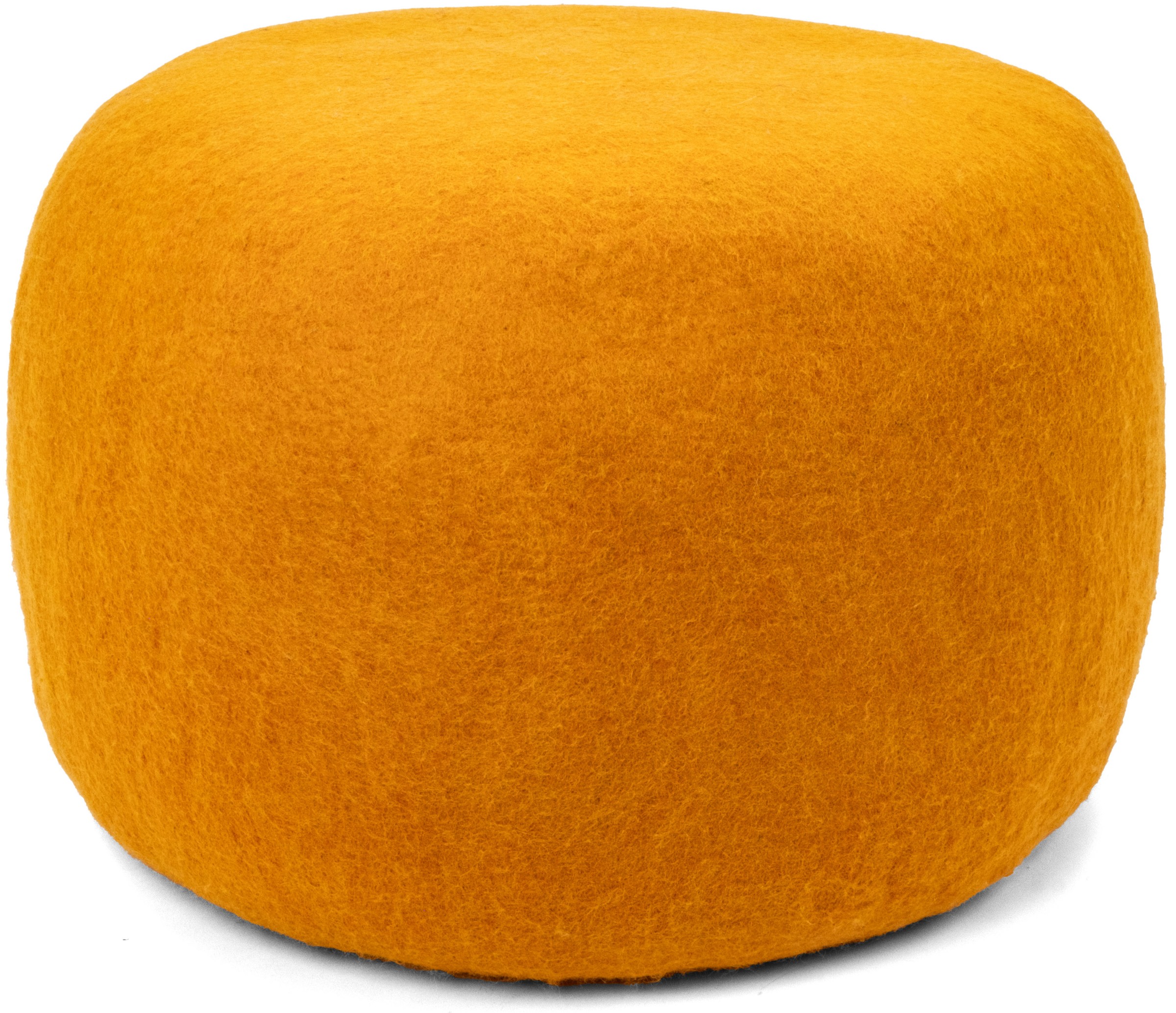 myfelt Risa Colour Pouf Ockergelb Ø 38 x 14 cm
