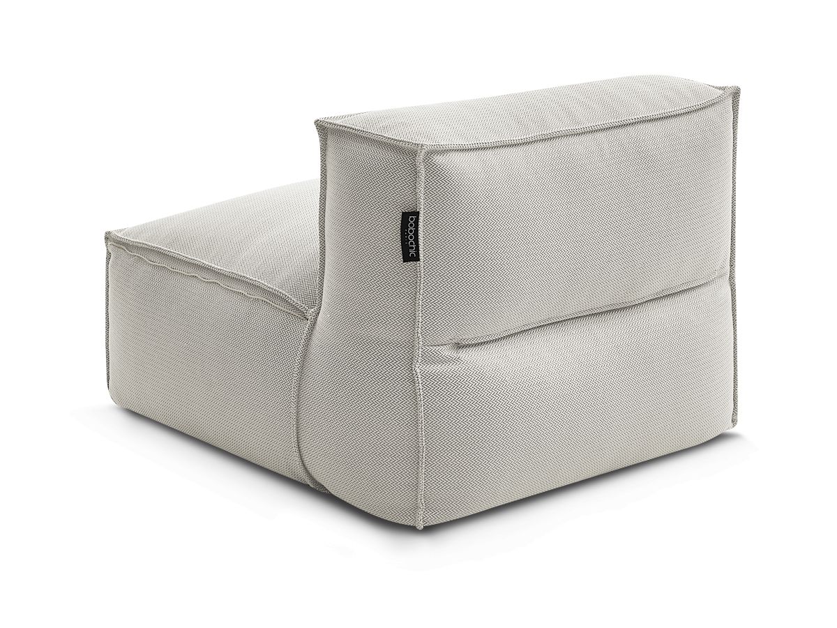 Bobochic Biarritz Sofamodul 1-Sitzer Melange-Stoff Beige