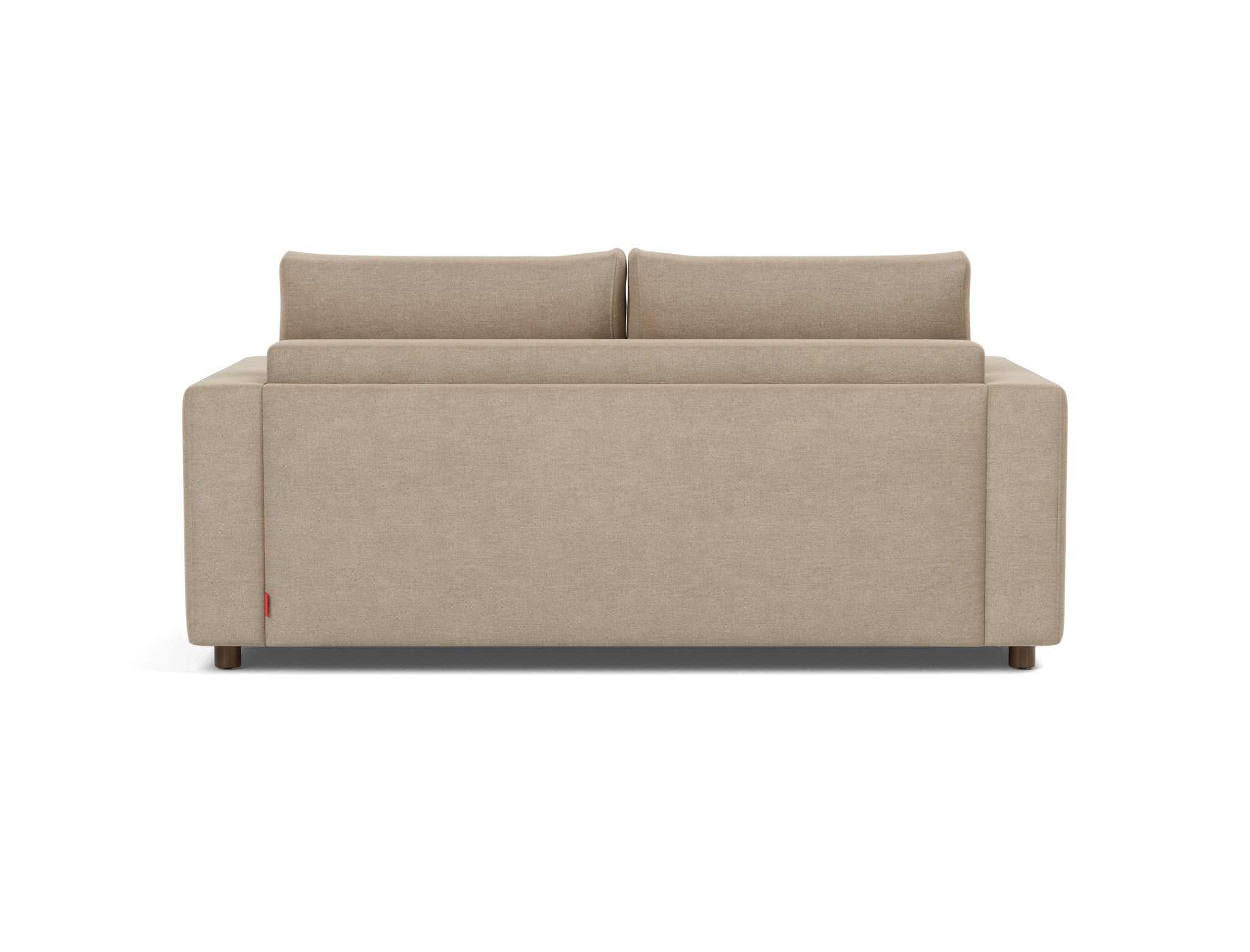 Schlafsofa Neah mit Standard-Armlehnen 160 Flachgewebe Phobos 587-Mocha