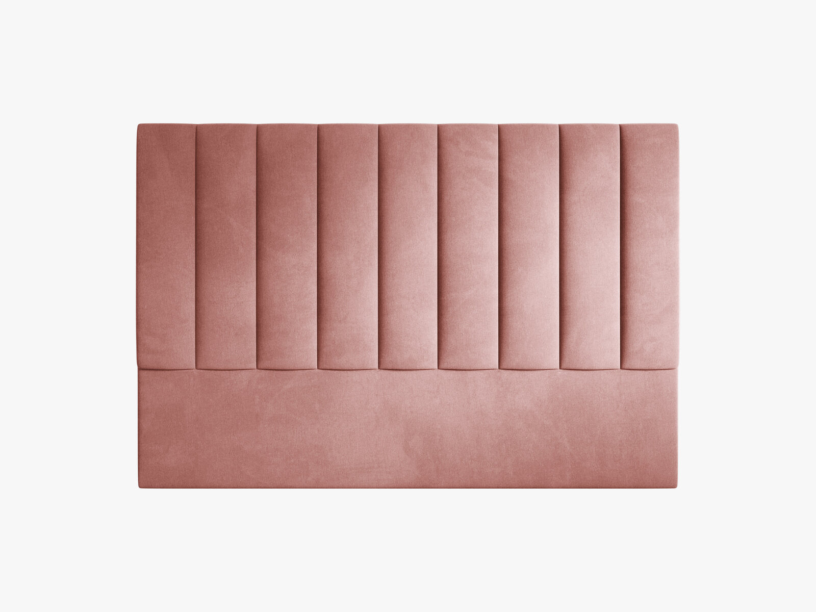 Micadoni Marl Samtiger Kopfteil 140 cm (H 95 cm) Samt Magic Velvet Rosa 180x95