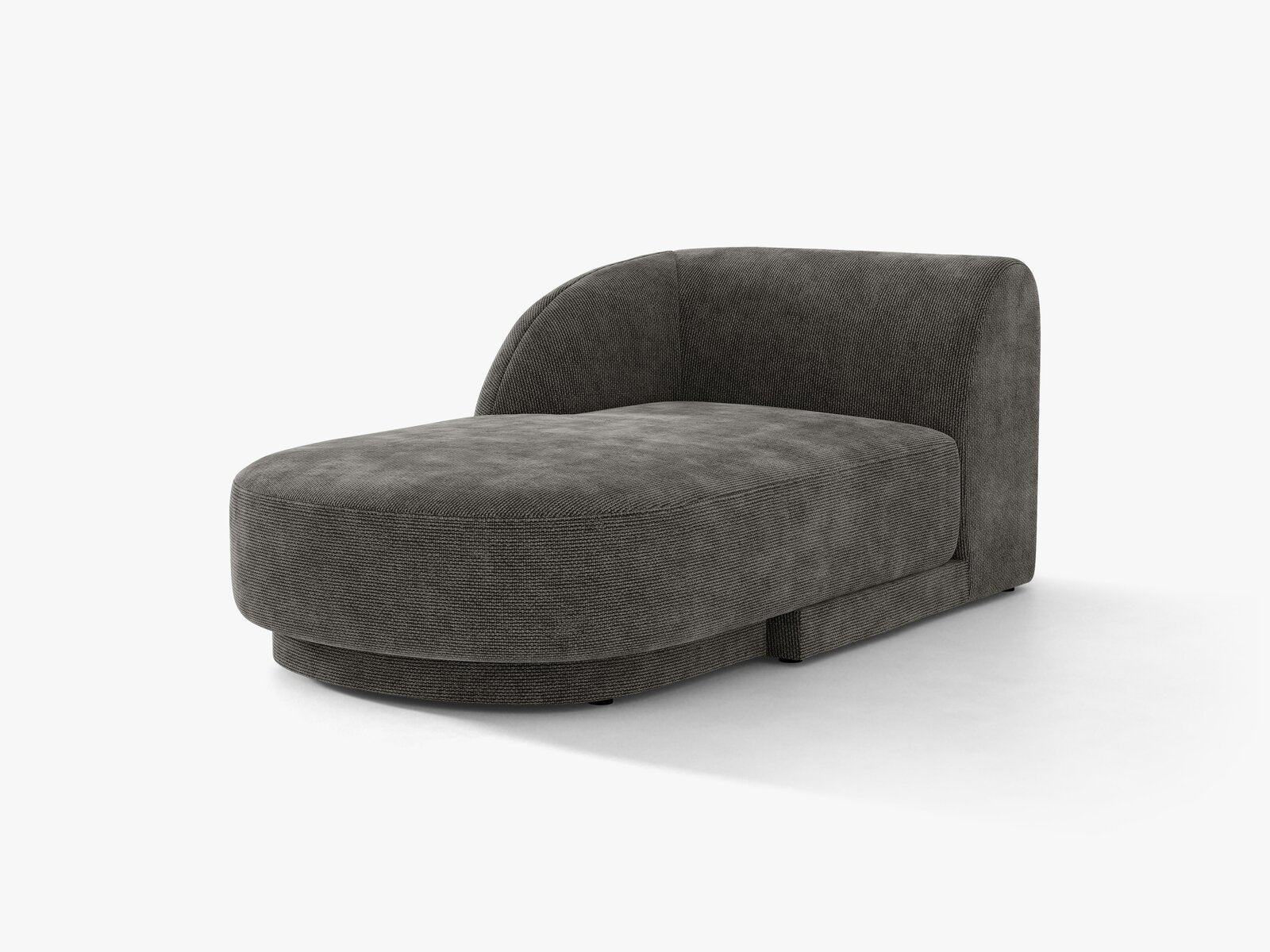 Micadoni Modul Miley 2-Sitzer Links Chenille Haga Grau