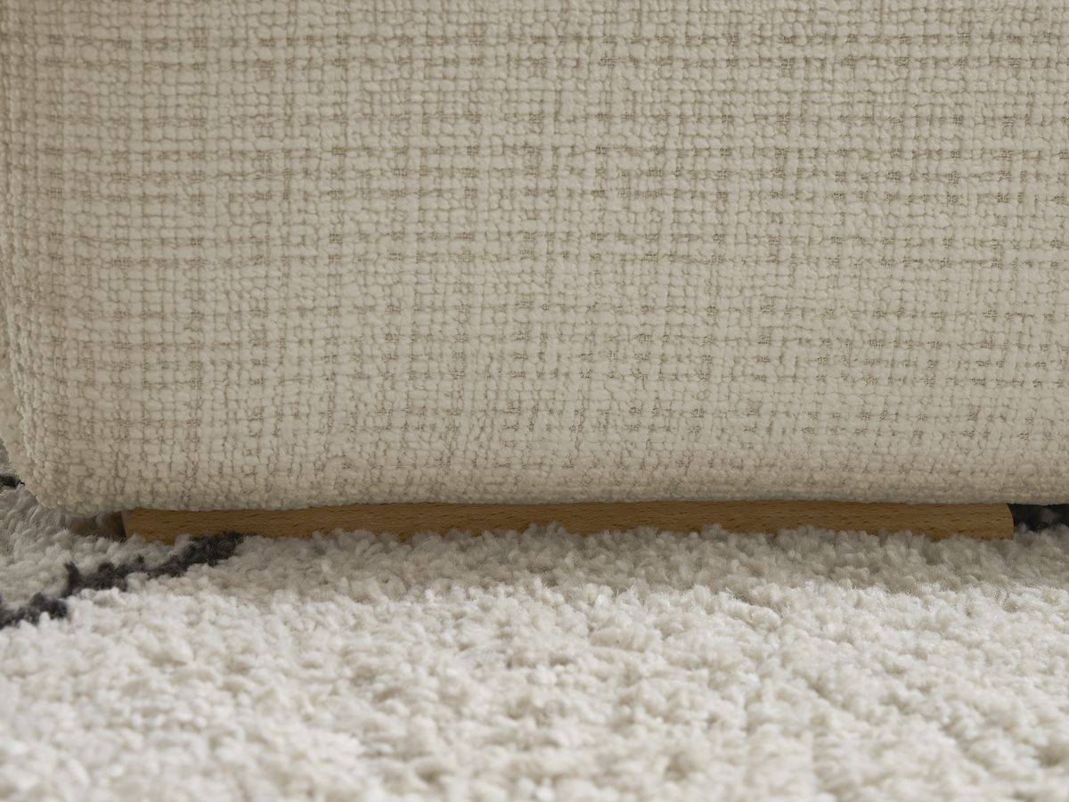 Bobochic Anakin Pouf Strukturstoff Beige