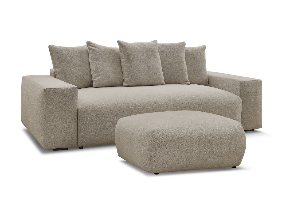 Melange-Stoff · Taupe