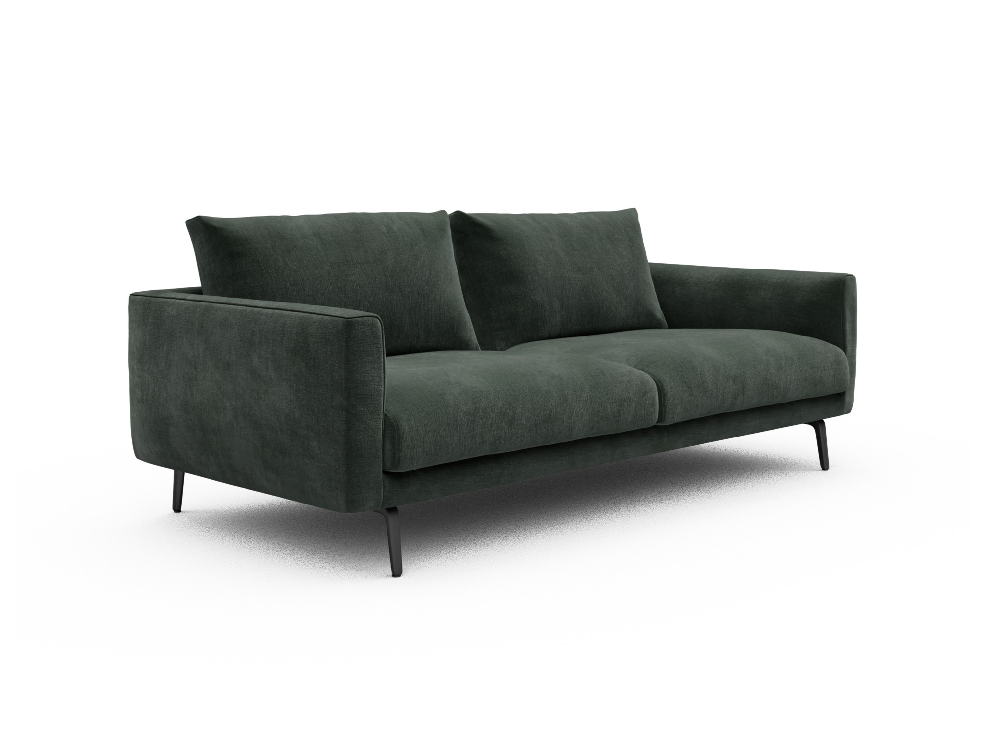 Skandi Home Sofa Karl 3-Sitzer Smooth-Laurel-Green moebelfaktor