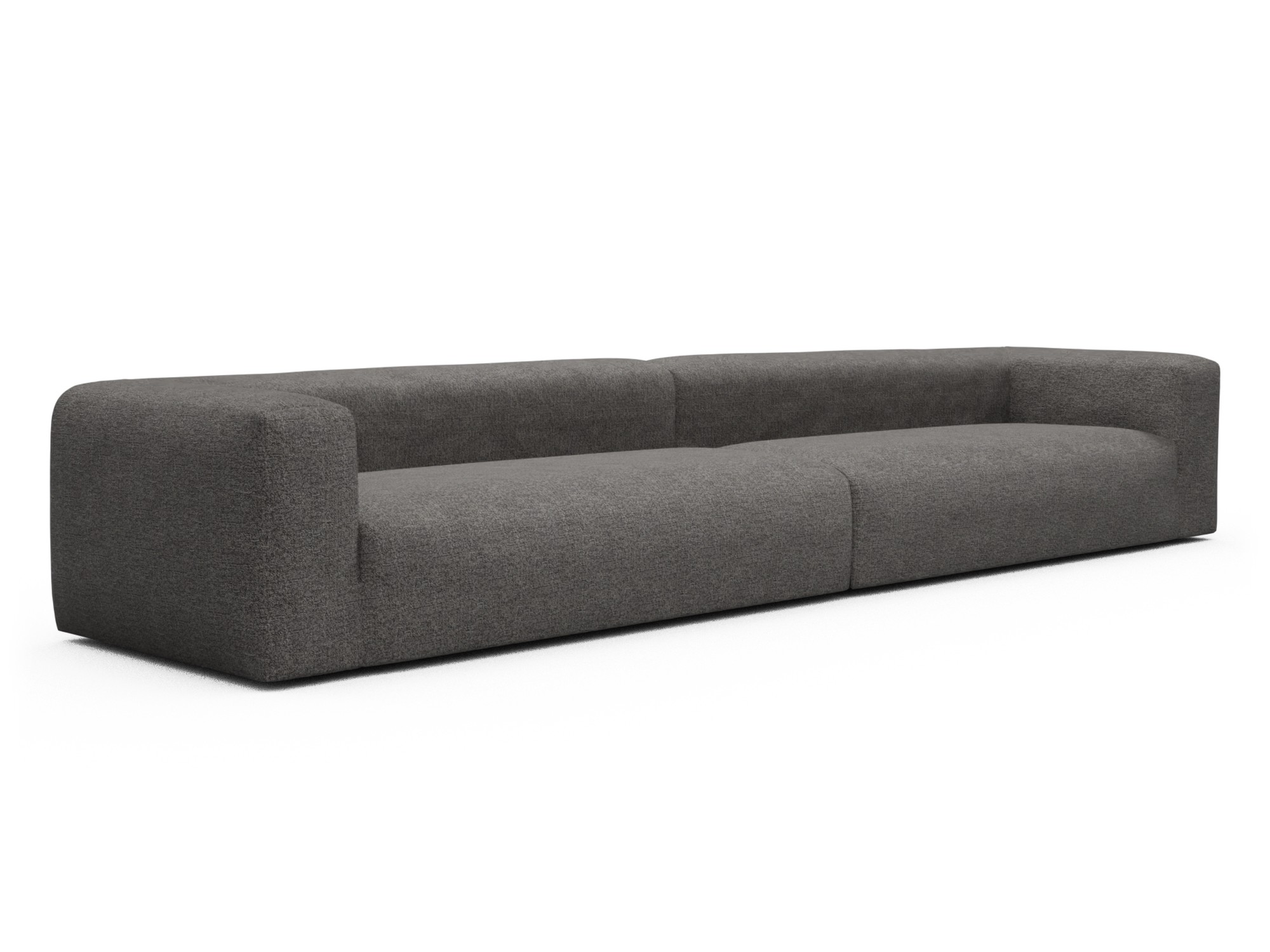 Skandi Home Modulares XXL Sofa Fred 5-Sitzer Carreno-Salt-and-Pepper moebelfaktor