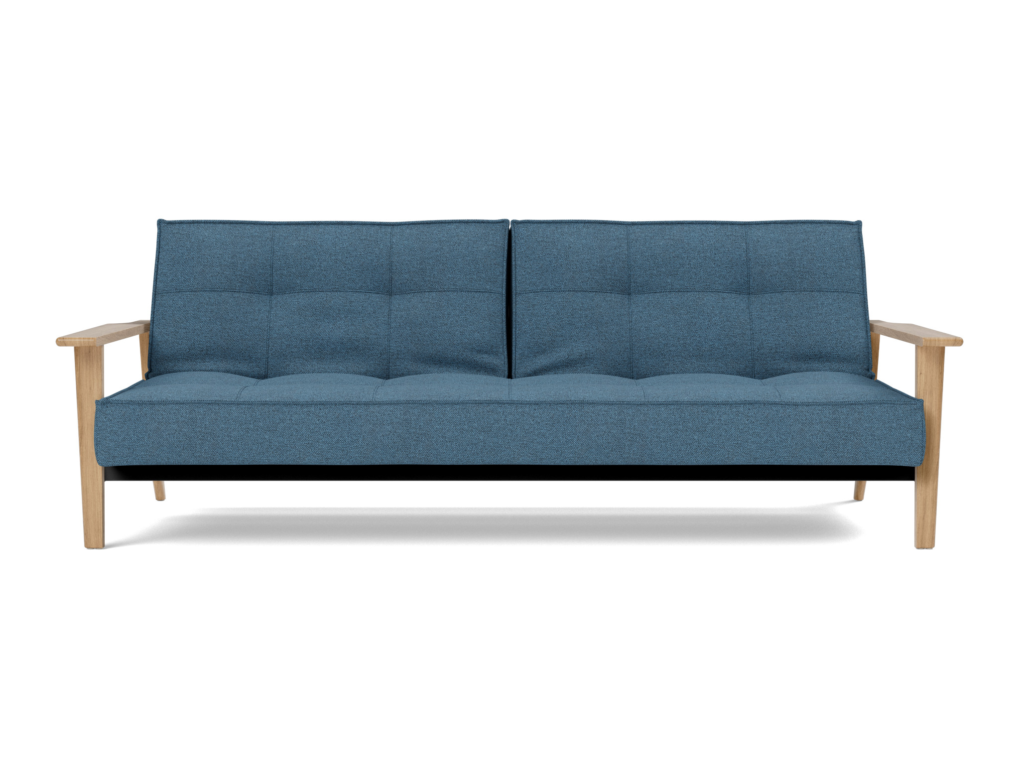 Schlafsofa Splitback Frej Strukturierter Stoff Weda 302-Weda-Blue