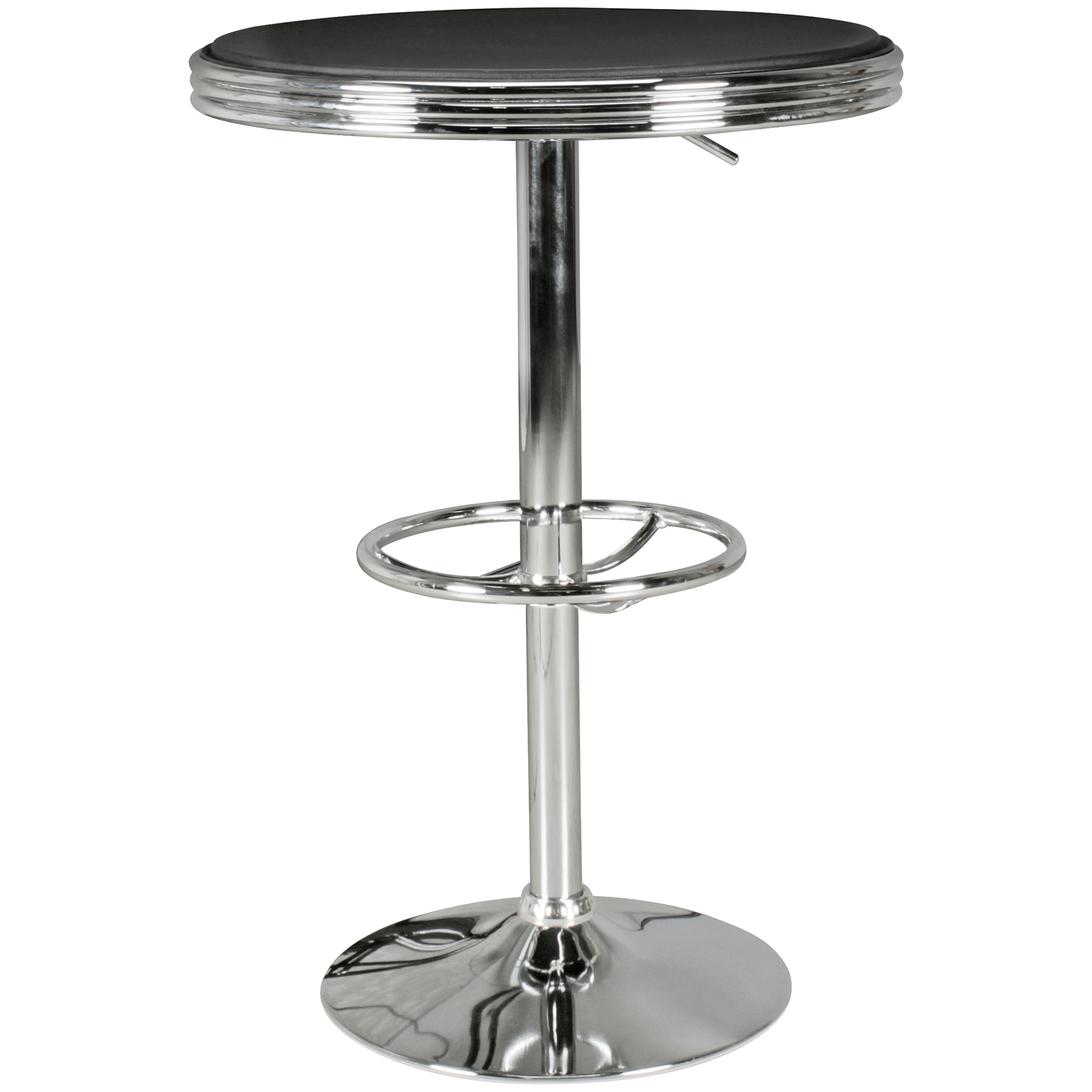 Bartisch Bjorko Aluminium Schwarz Ø 60 cm