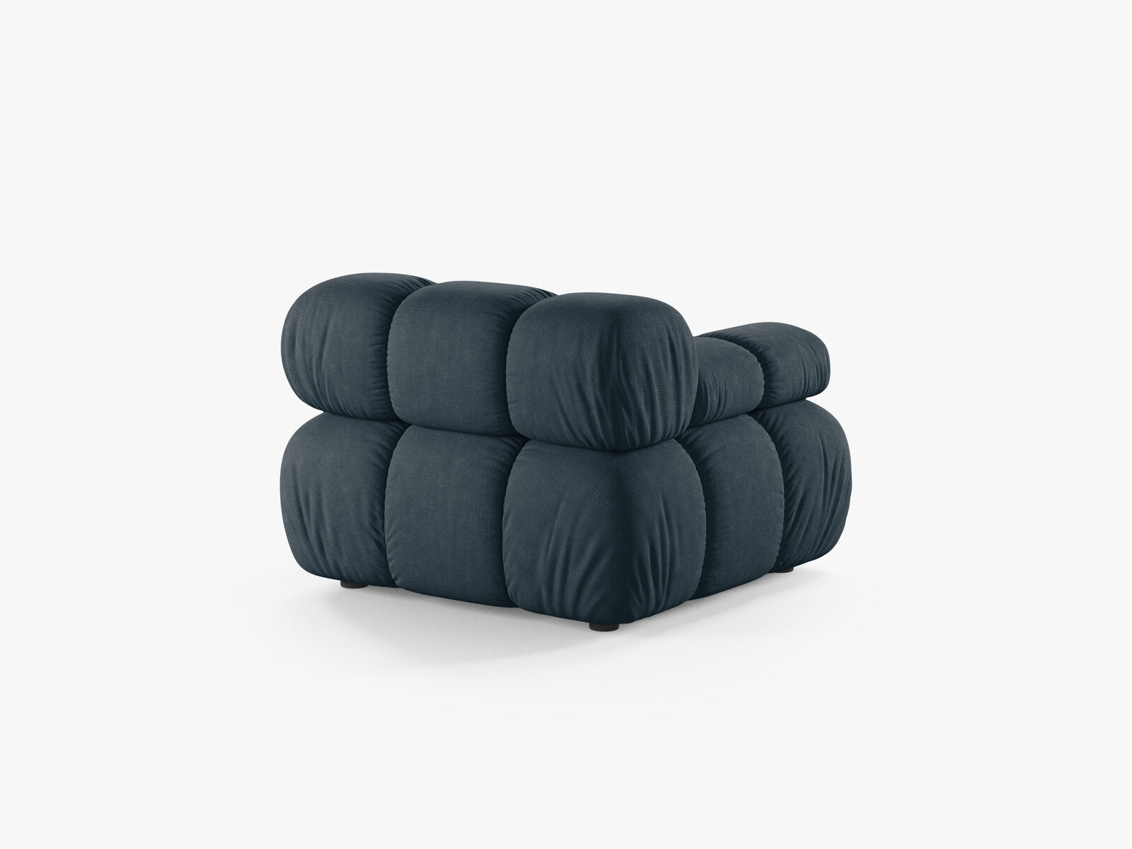 Micadoni Eckmodul Bellis Links Strukturierter Stoff Liberty Dunkel Petrol