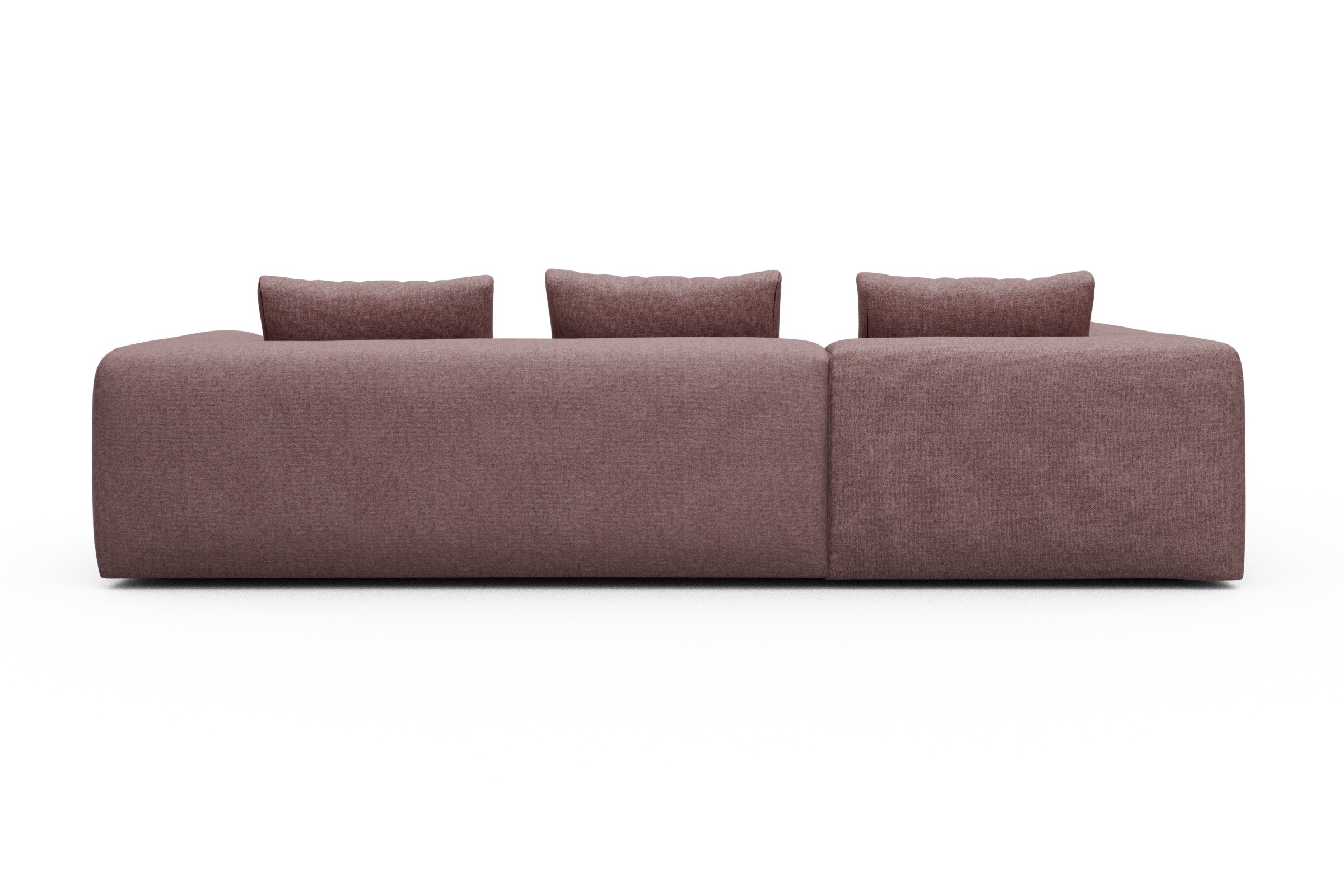 Ecksofa Fred Relax-Ecke links mit 2,5-Sitzer Sama-Flamingo
