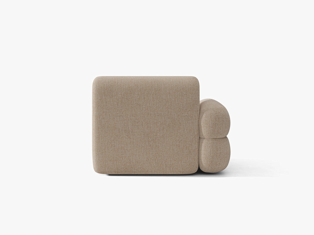 Micadoni Neo Sofamodul Links Chenille SILENCIO Sand