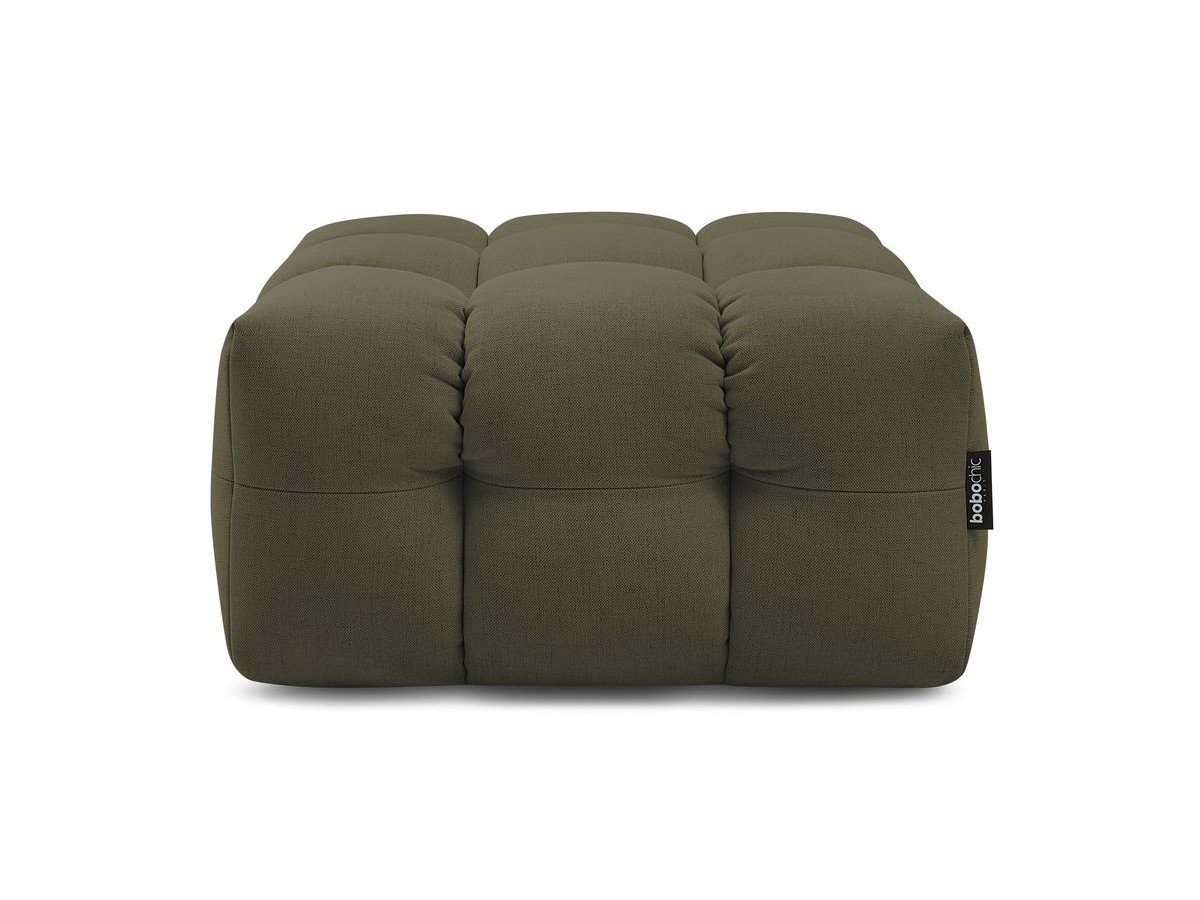 Bobochic Cloud Pouf Stoff Grün