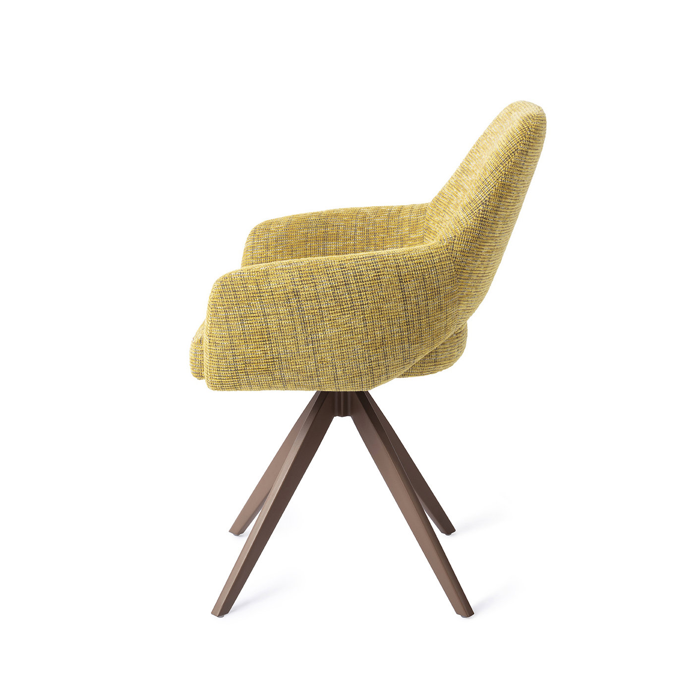 Jesper Home Esszimmerstuhl Yanai Lemon Lines Turn Braun