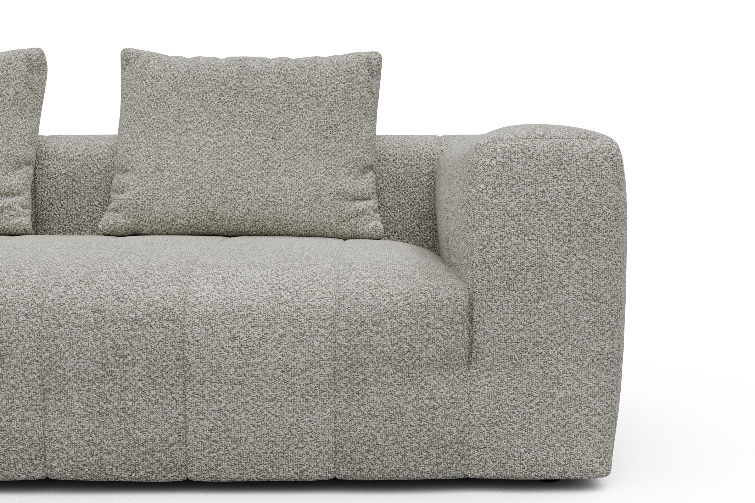 Sofa Hugo 3-Sitzer Vanora-Warm-Sand