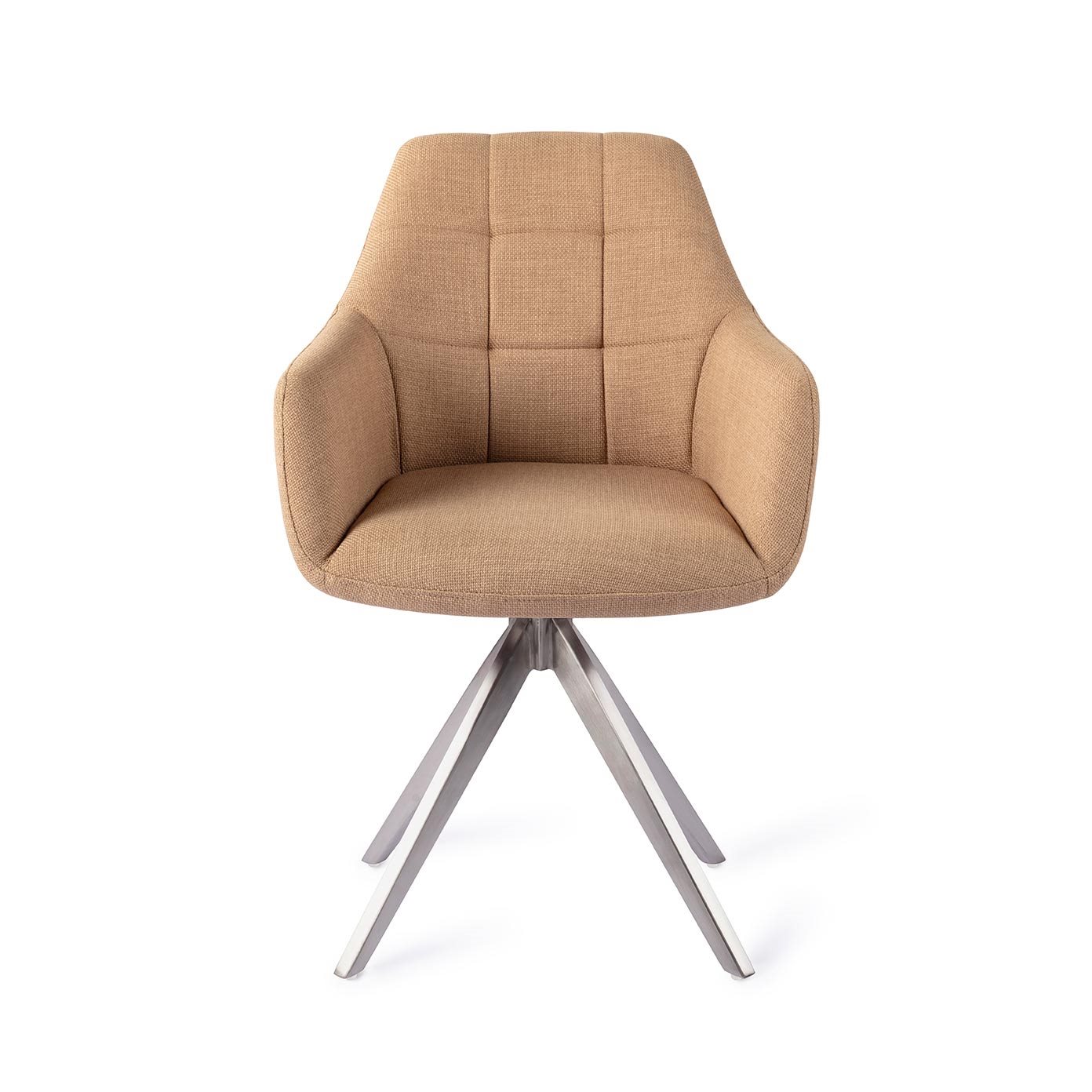 Jesper Home Esszimmerstuhl Noto Toasted-Toffee Turn Stahl moebelfaktor
