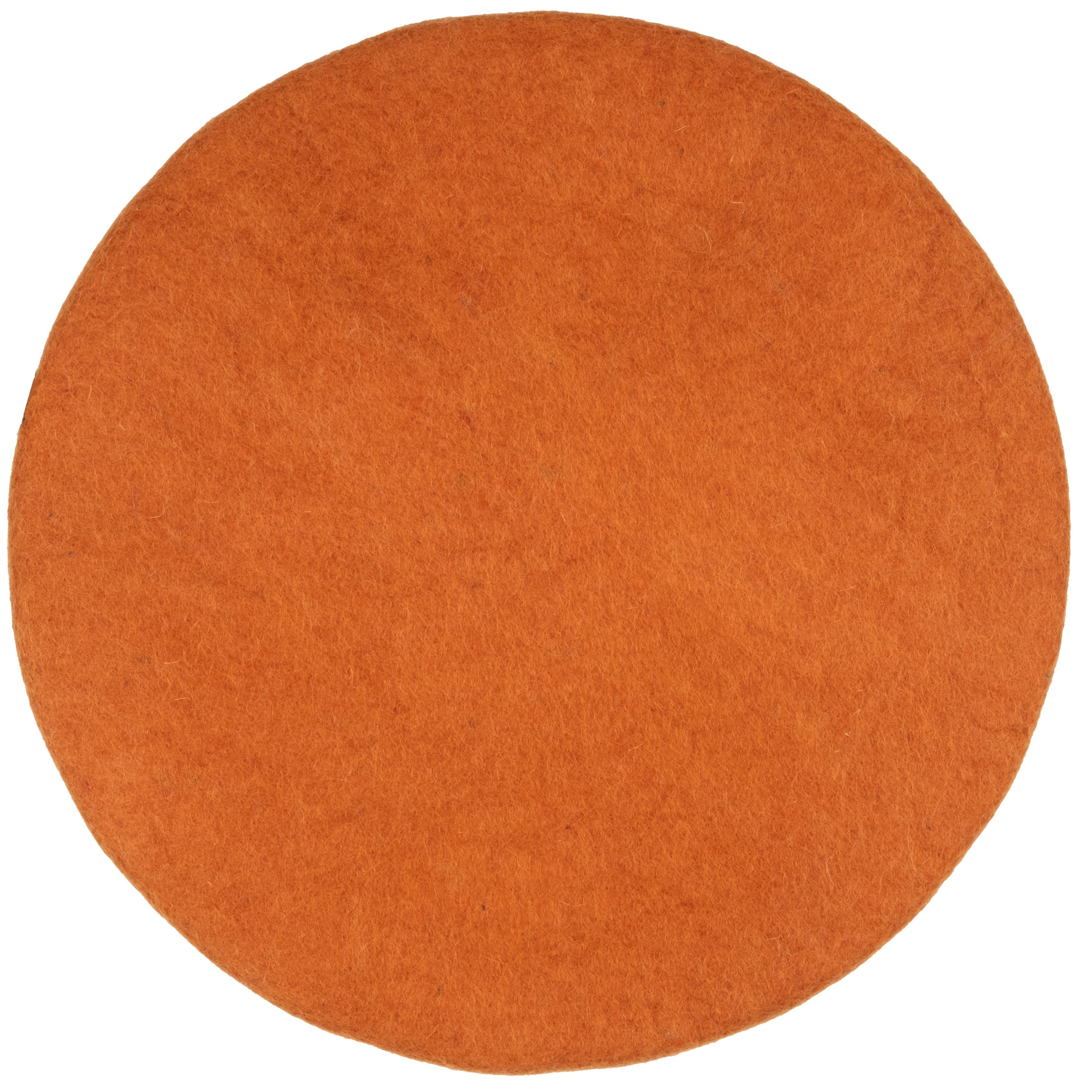 myfelt Afra Filz-Sitzauflage Orange Ø 36 cm