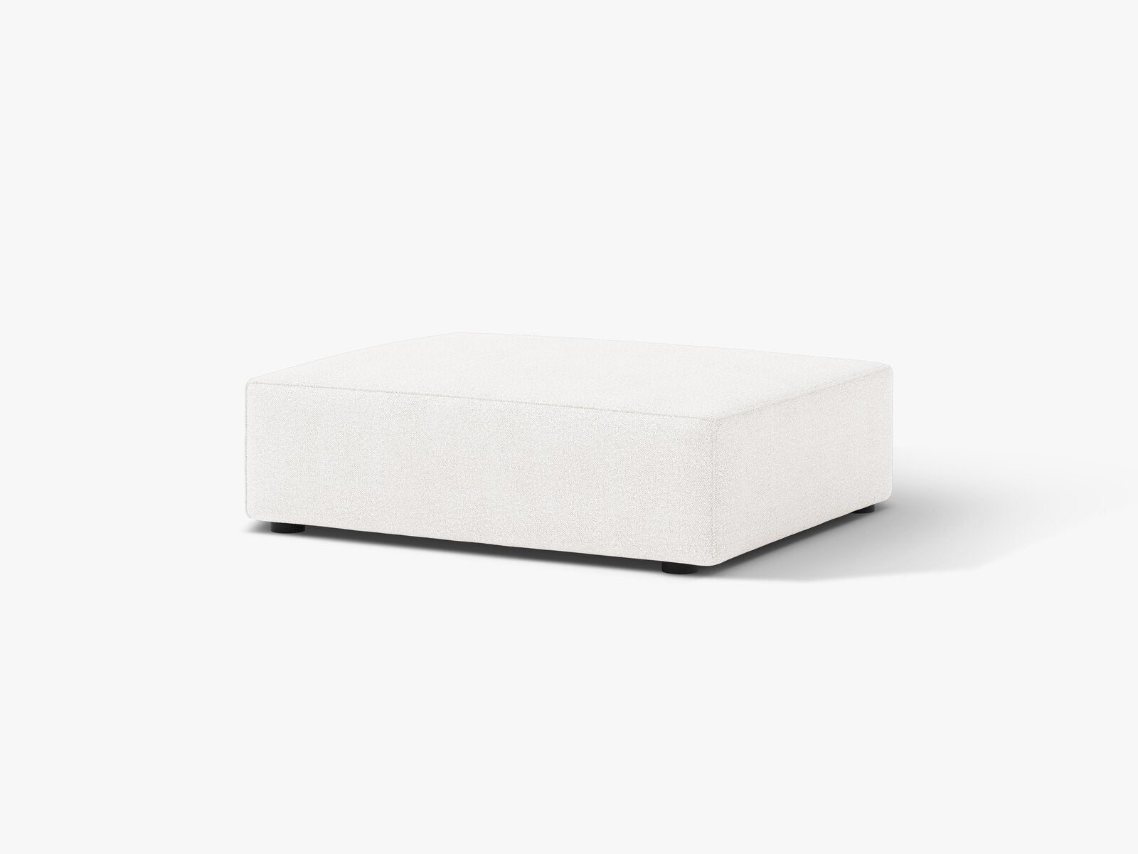 Micadoni Hocker Jodie 1-Sitzer Boucle Baloo Weiß