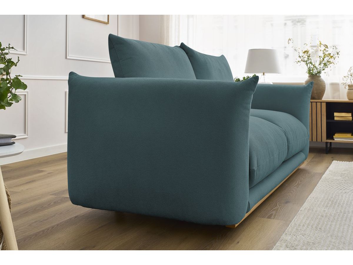 Bobochic Ernest Sofa 2-Sitzer Stoff Dunkelblau