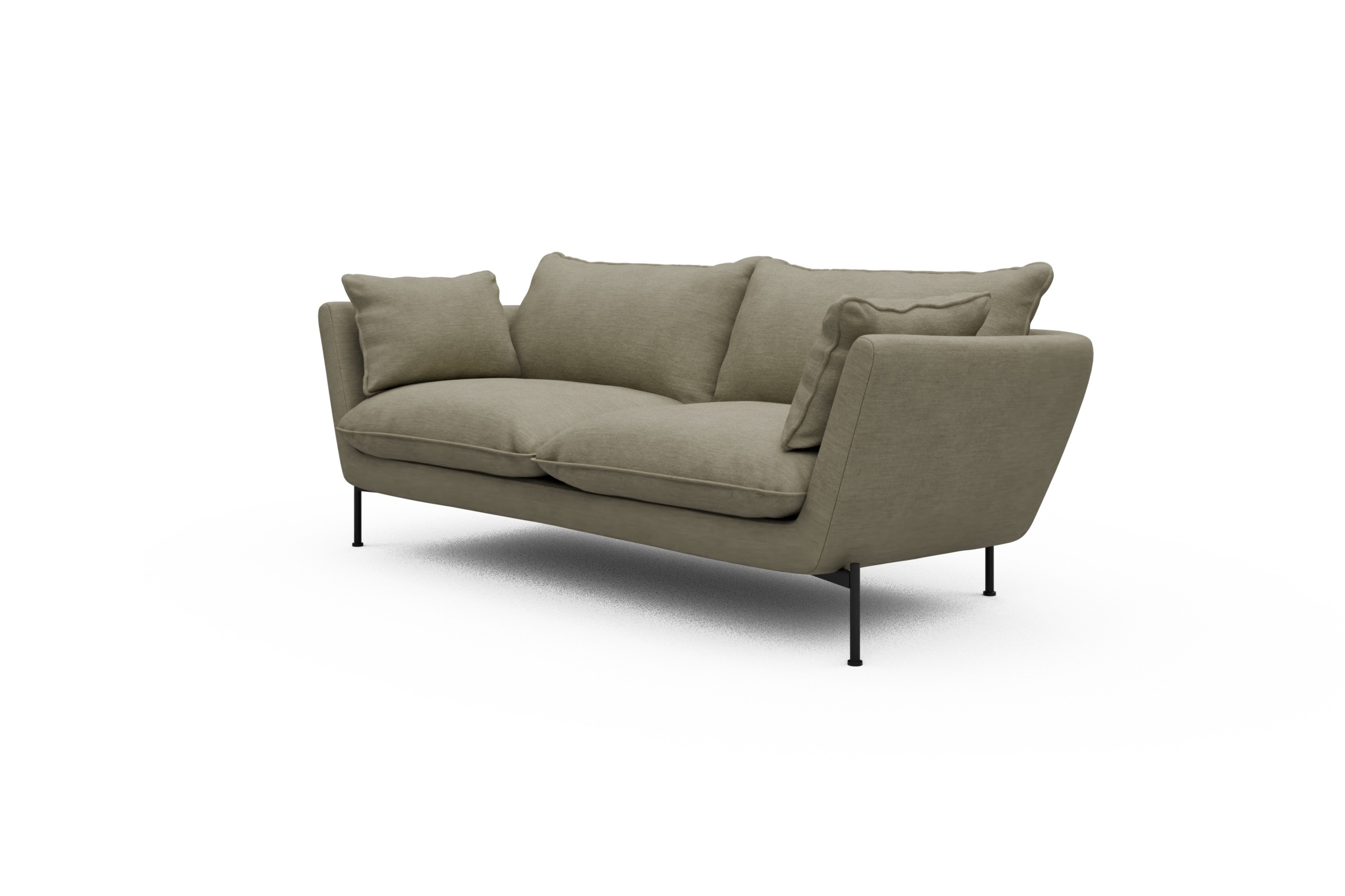 Sofa Anton PREMIUM 2-Sitzer Vivus-Dusty-Sand