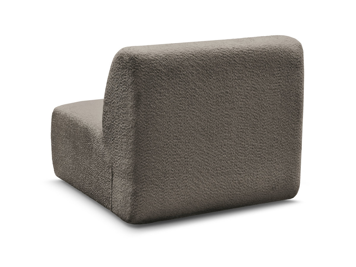 Bobochic Anda Sofamodul 1-Sitzer 84 × 103 cm Chenille Taupe