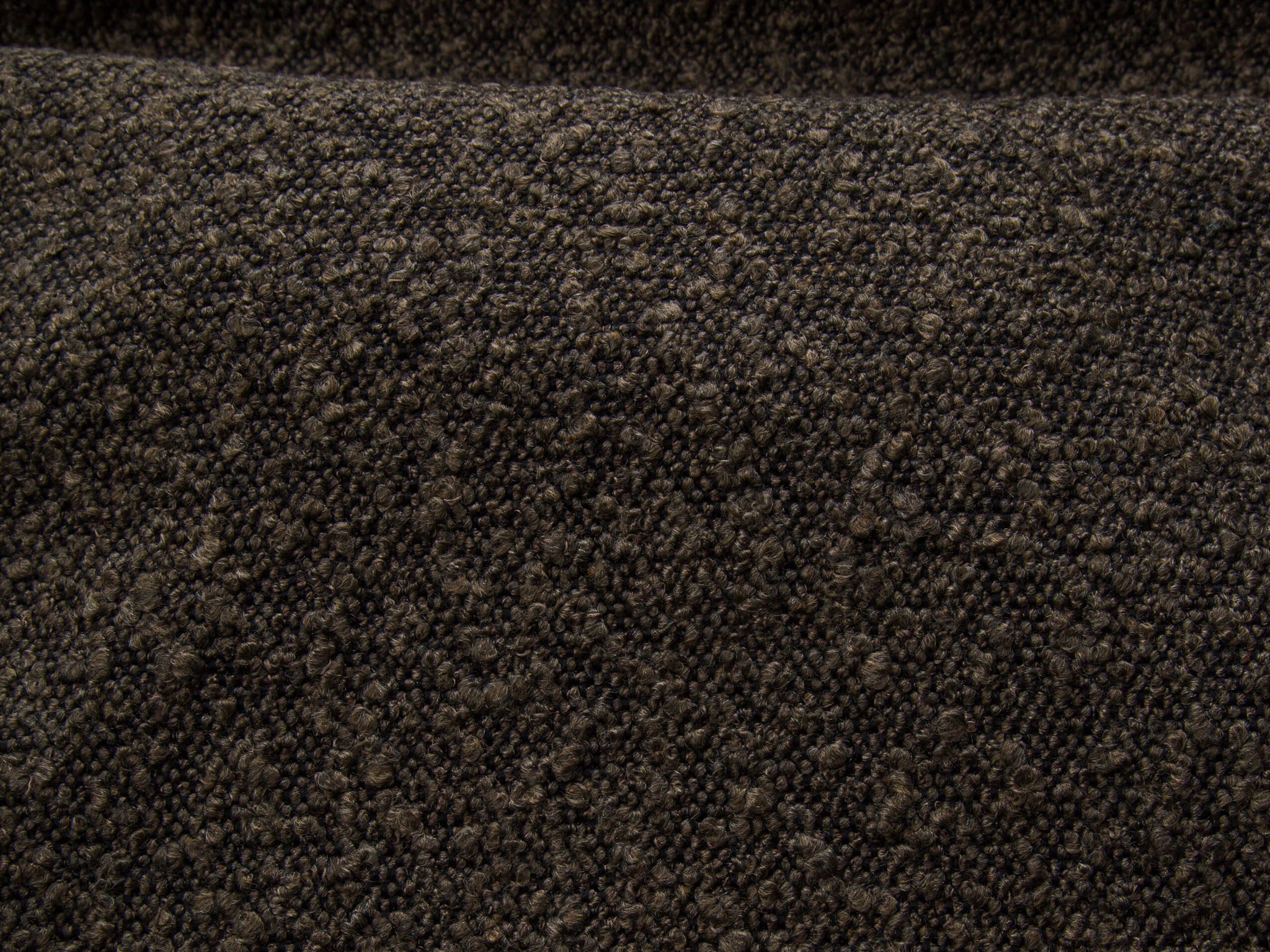 Micadoni Stauraumbett mit Kopfteil Darren Boucle Legend Grau Braun 90x200