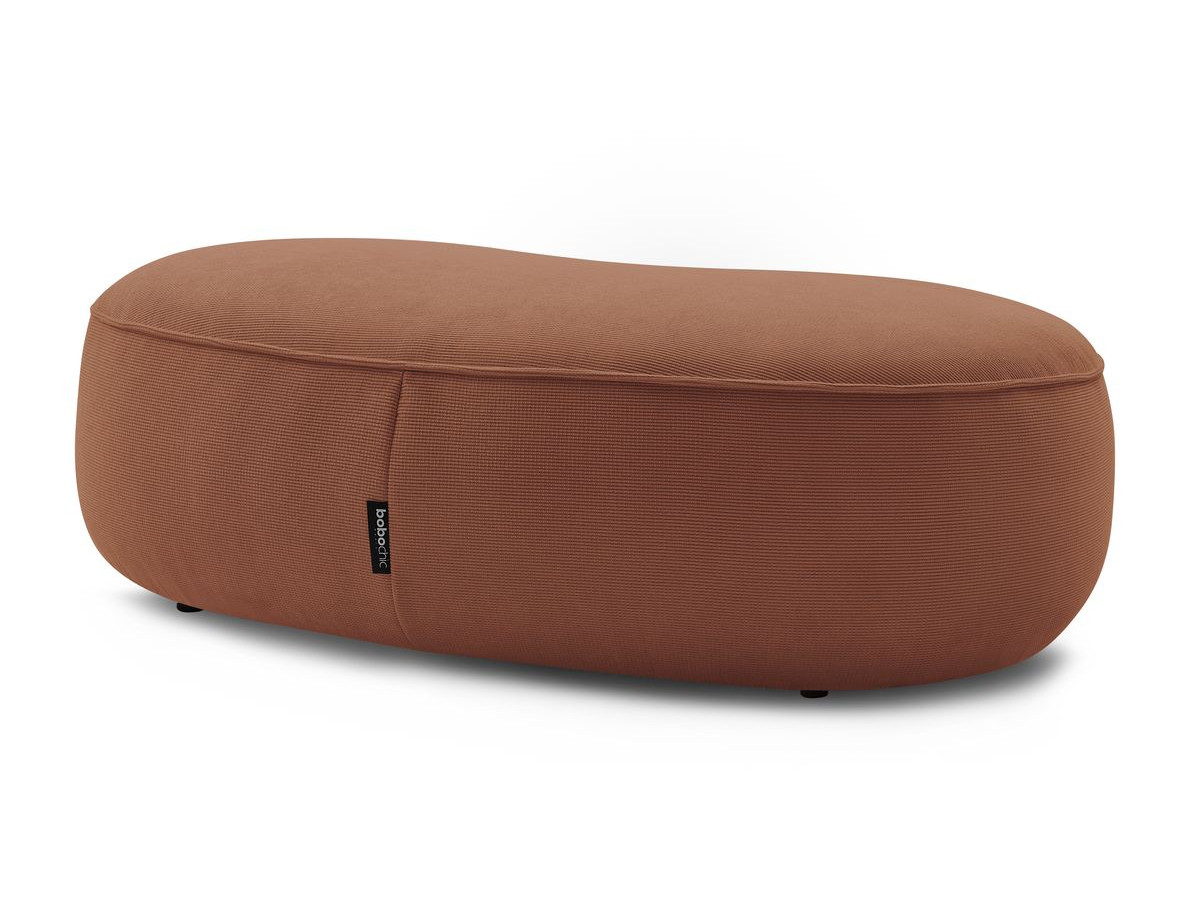 Bobochic Saint-germain Pouf Strukturstoff Orange
