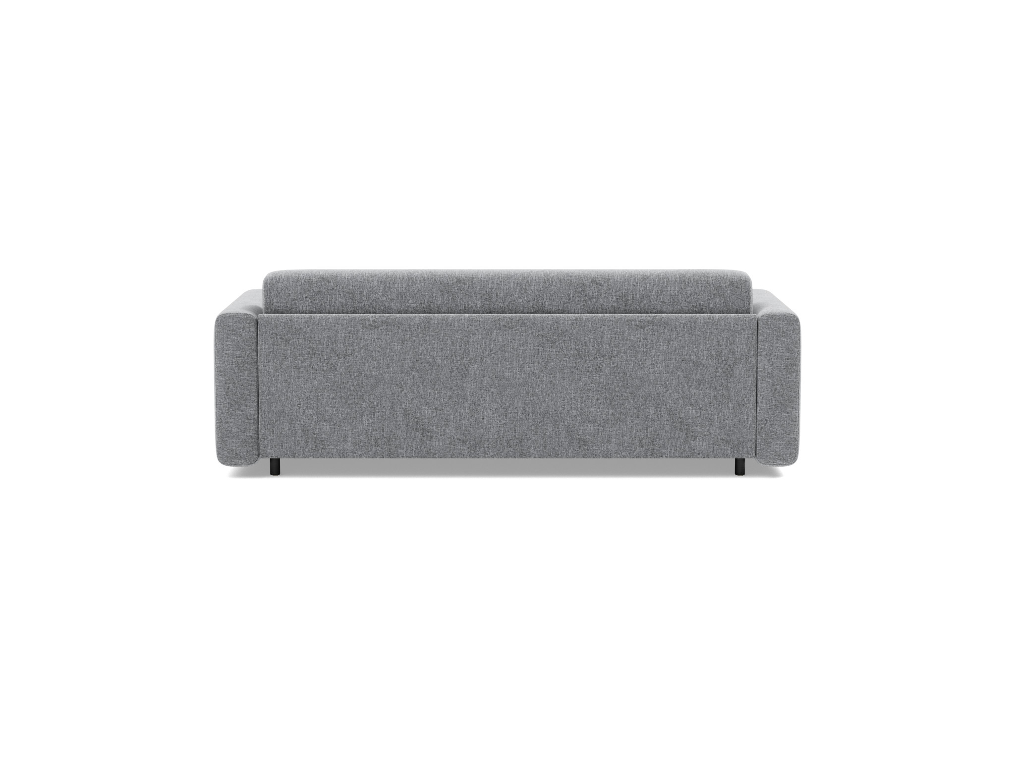 Schlafsofa Killian mit Memory-Matratze 160 Strukturierter Stoff Twist 565-Granite