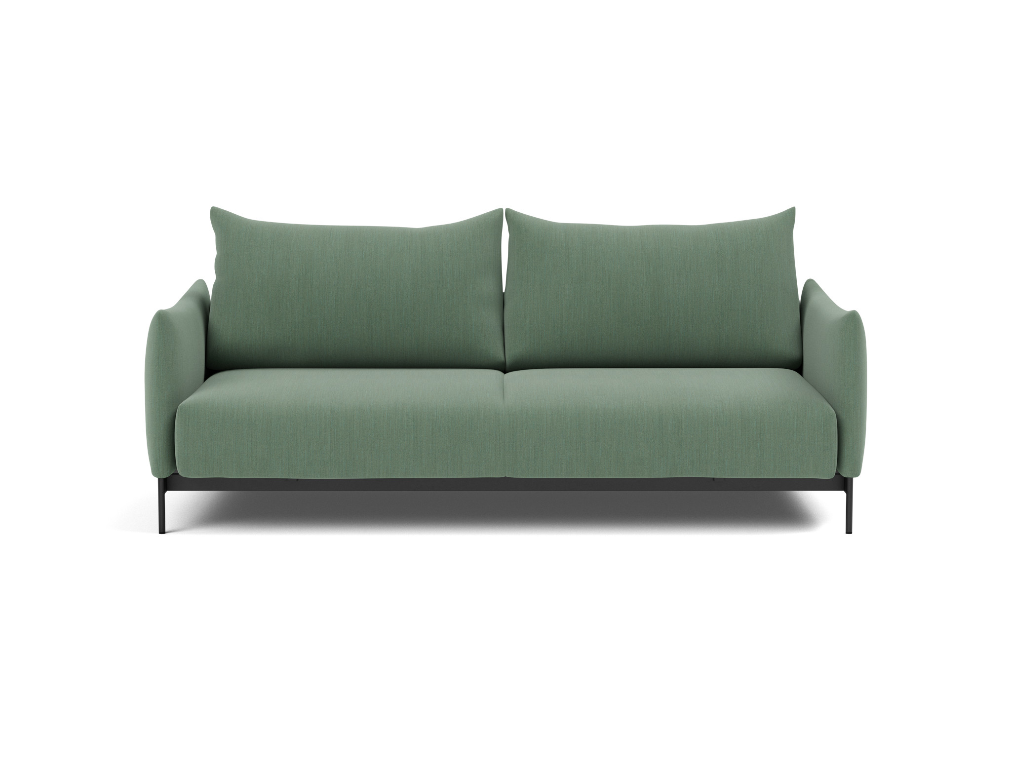 Schlafsofa Malloy Flachgewebe Elegance 518-Green