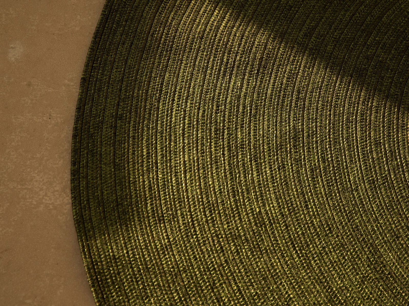 Micadoni Creu Teppich Polypropylen Khaki 200cm