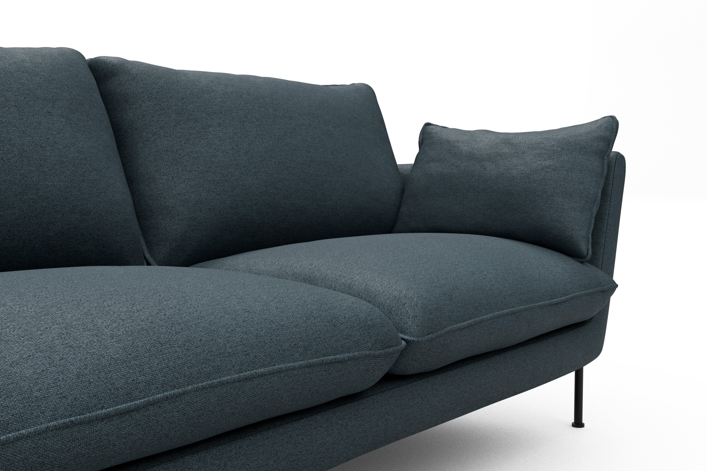 Sofa Anton 3-Sitzer Denari-Royal-Blue
