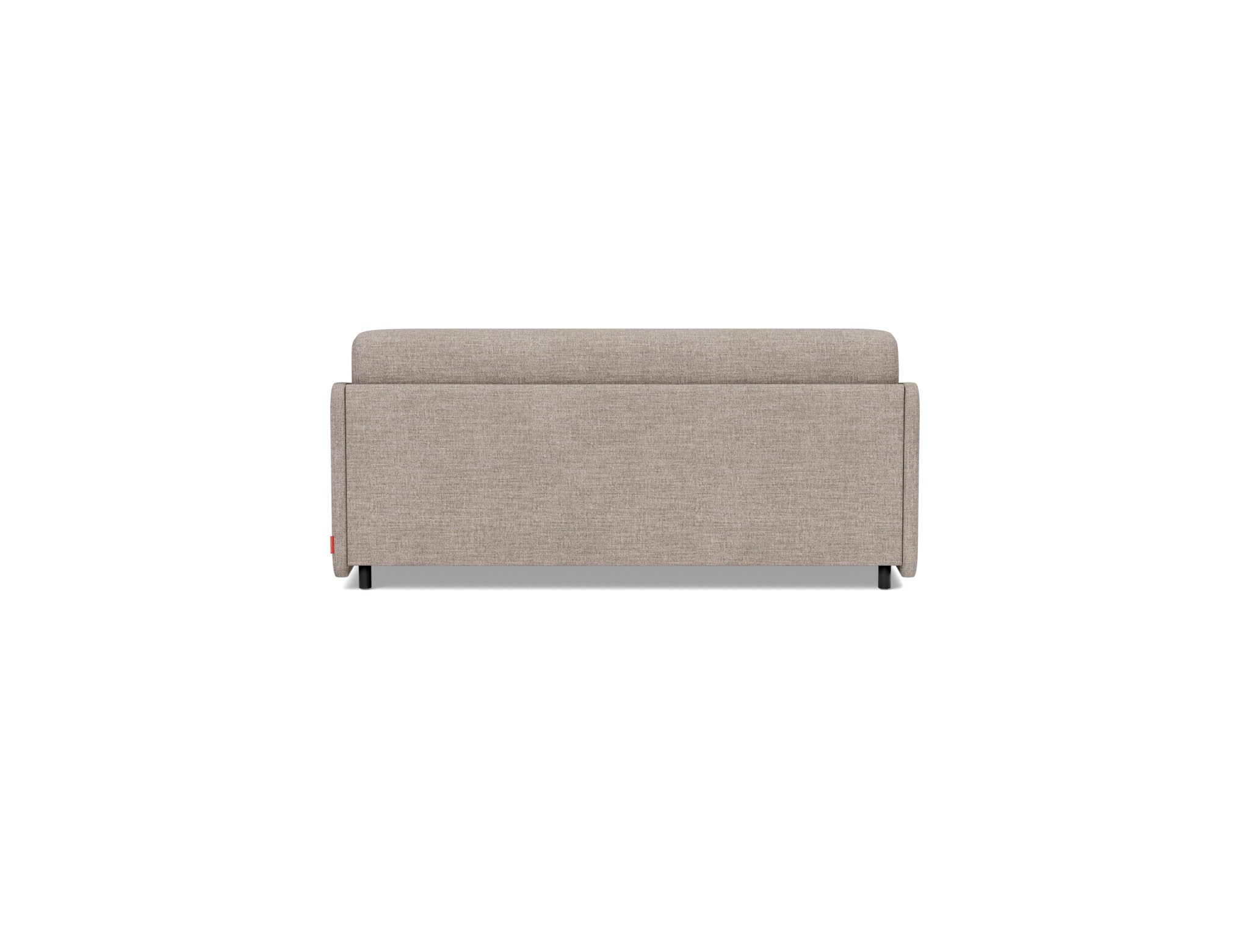 Schlafsofa Eivor mit Memory-Matratze 140 Chenille Yuveno 472-Warm-Grey