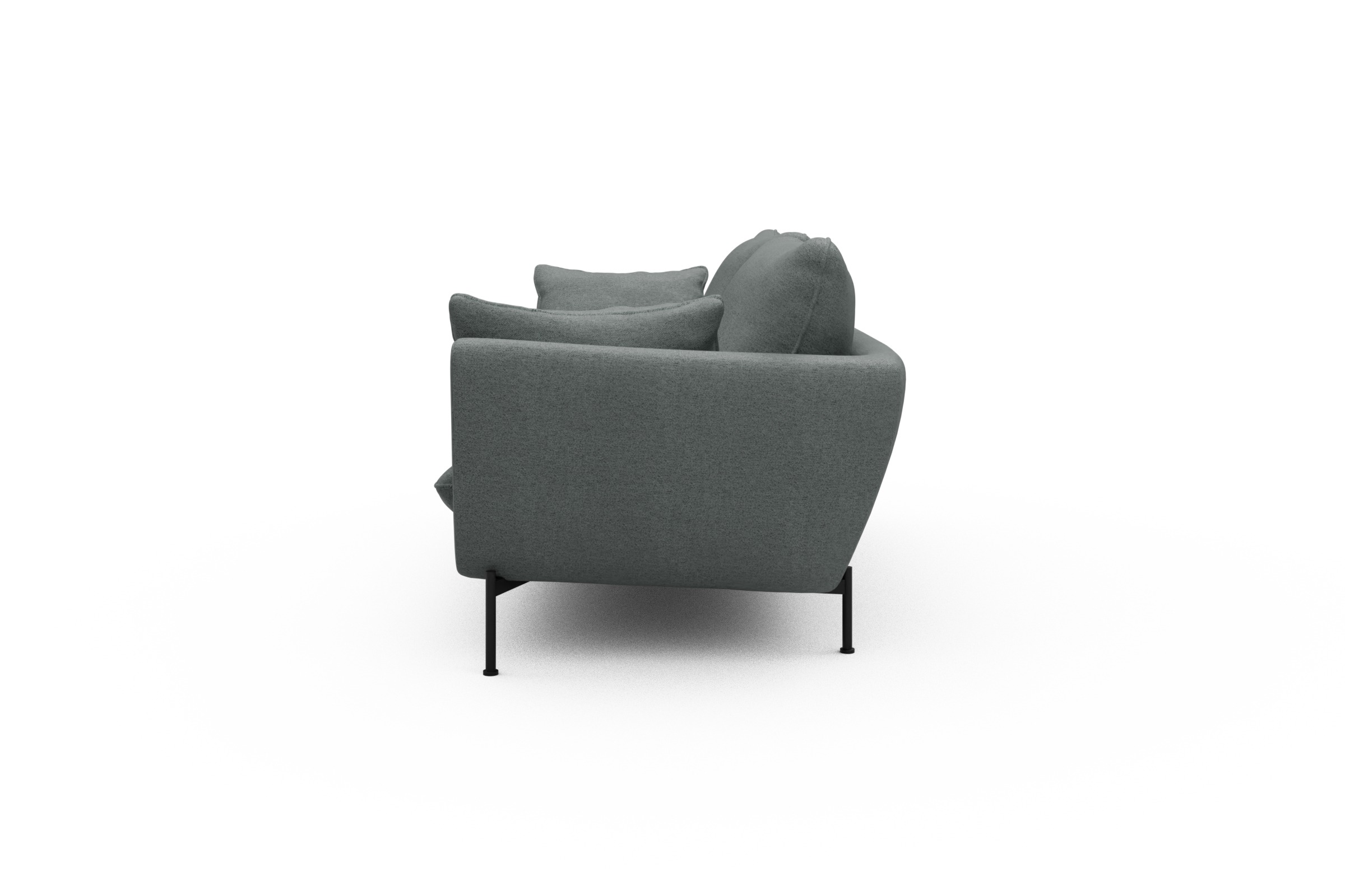 Sofa Anton 3-Sitzer Denari-Soft-Grey