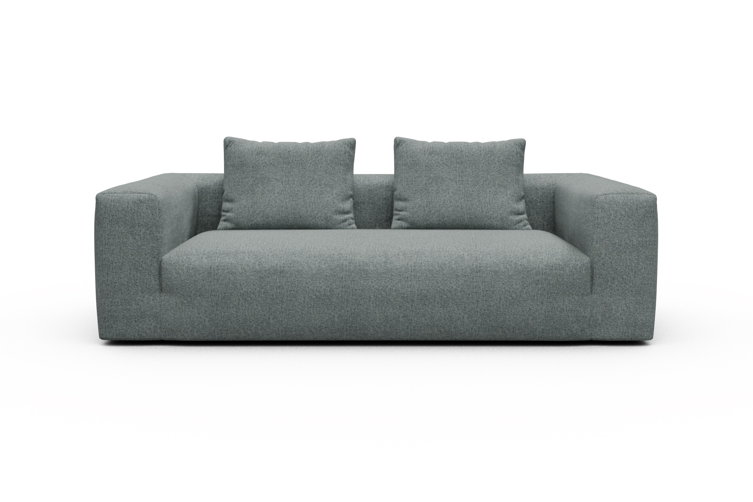 Skandi Home Sofa Fred 3-Sitzer Casone-Light-Mixed-Green moebelfaktor