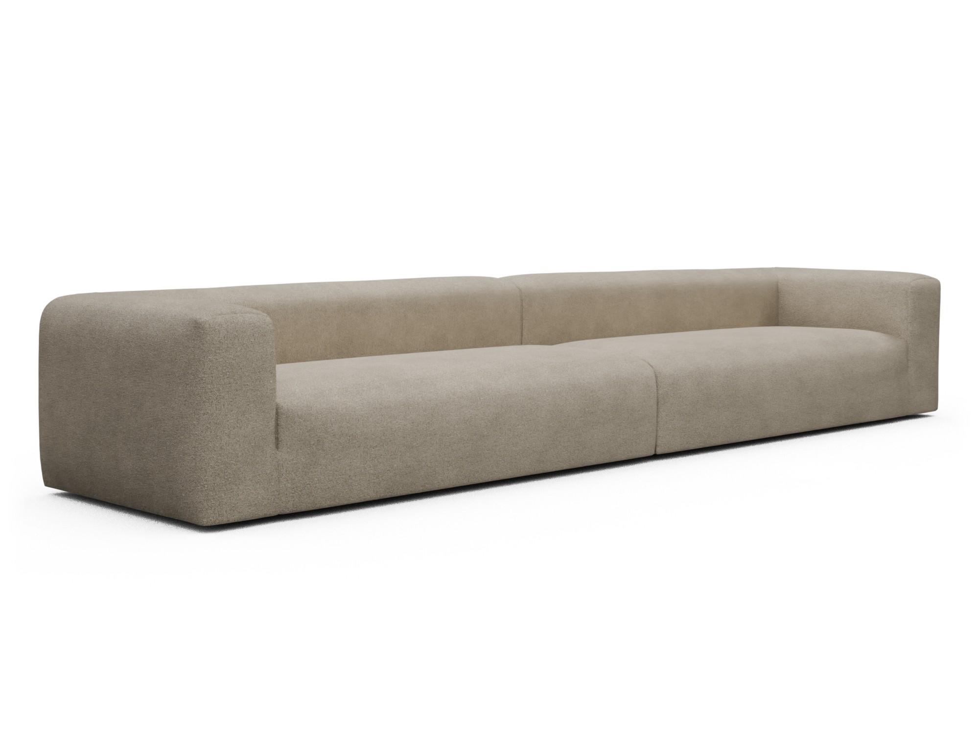 Skandi Home Modulares XXL Sofa Fred 5-Sitzer Boucle-Belge moebelfaktor