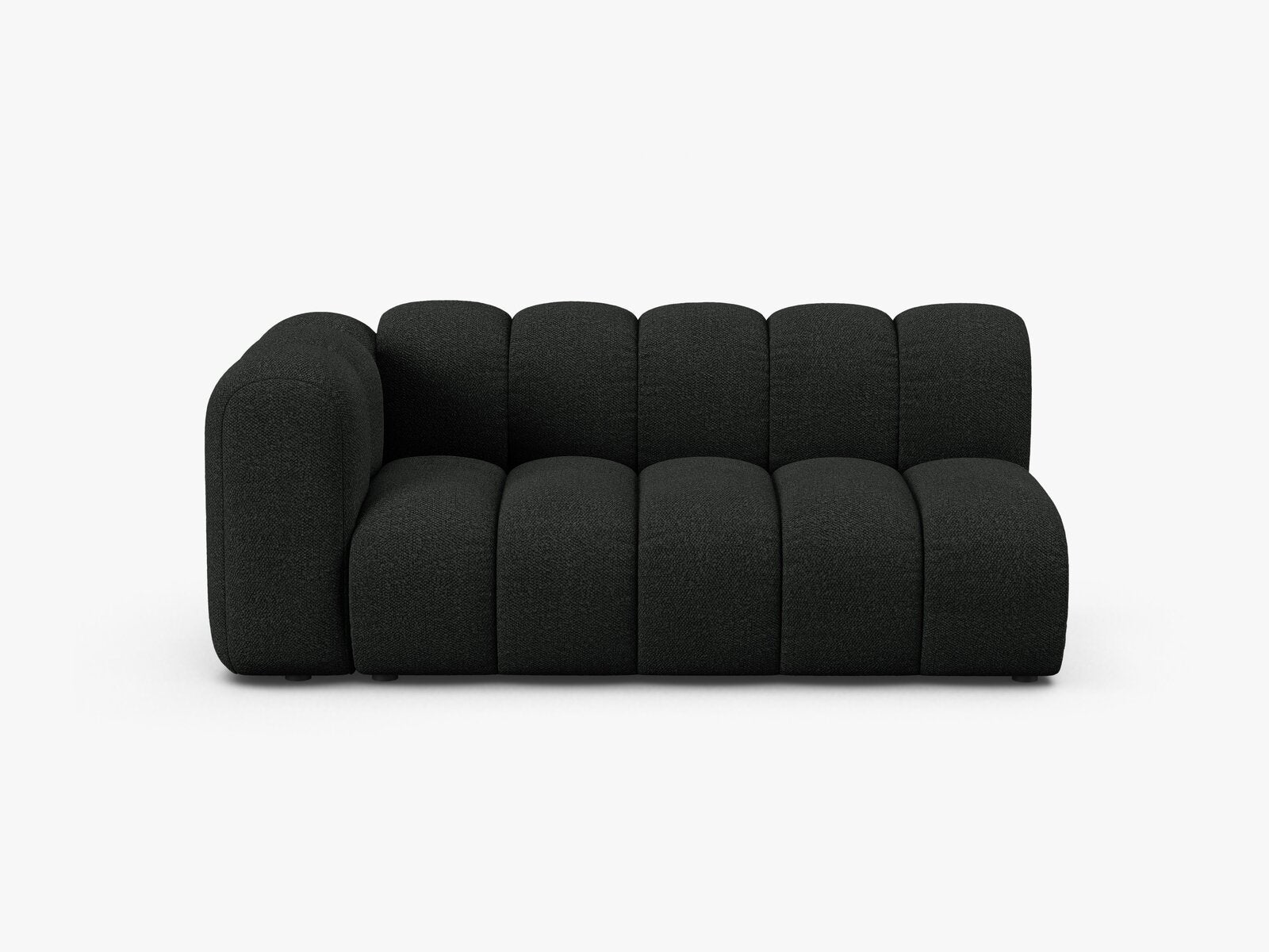 Micadoni Modul Lupine 3-Sitzer Boucle Baloo Schwarz Links