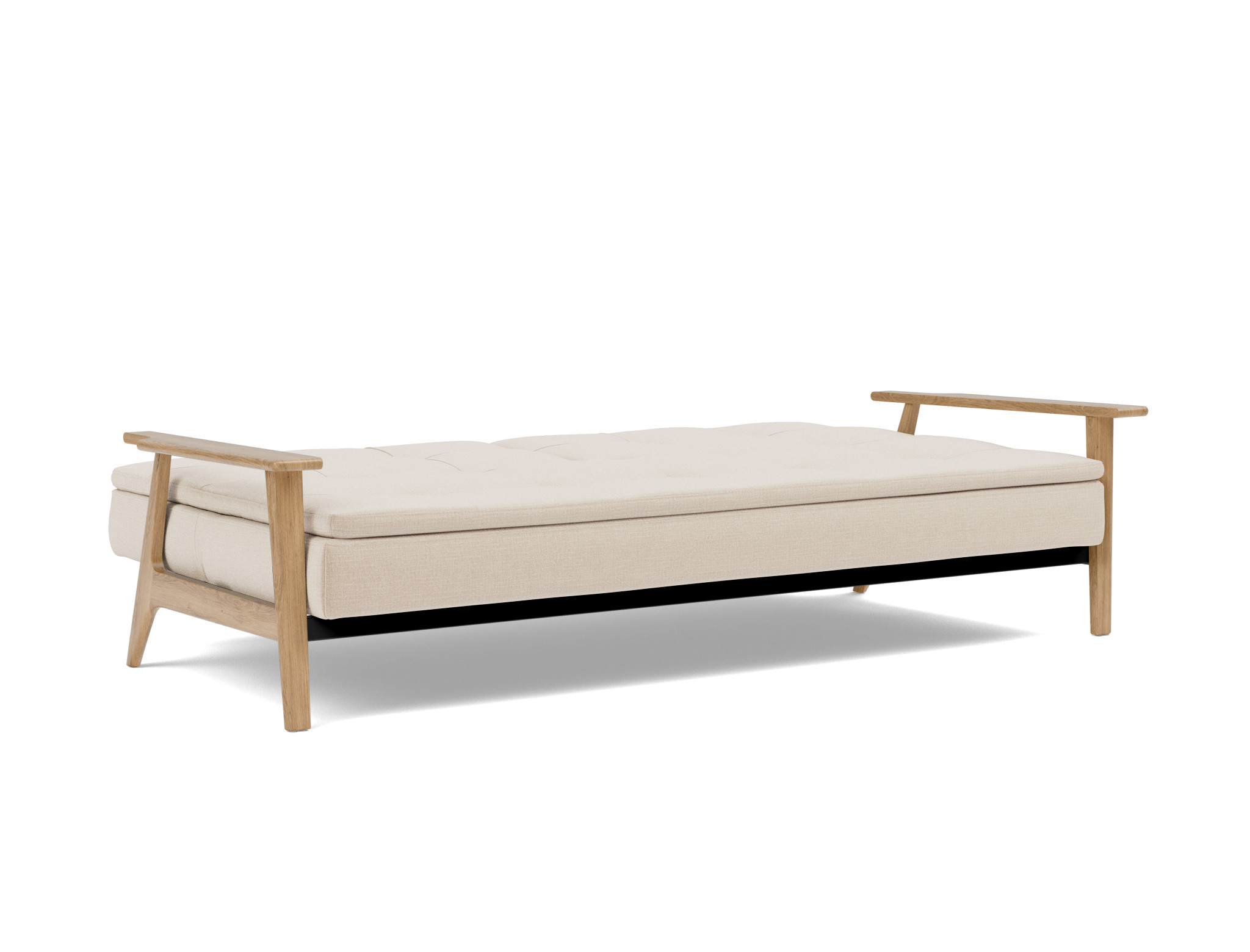 Schlafsofa Dublexo Frej Chenille Esina 410-Almond-Beige