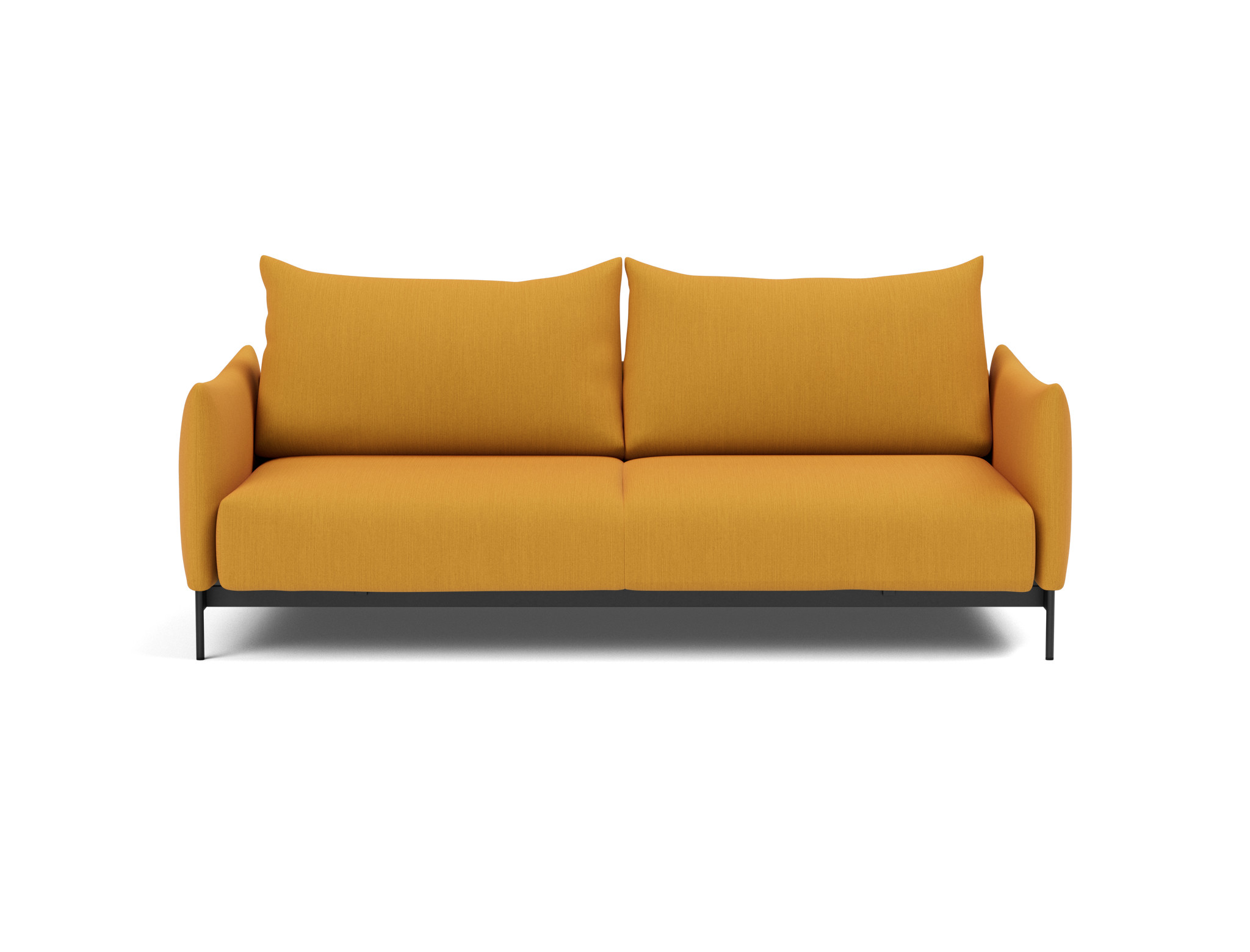 Schlafsofa Malloy Flachgewebe Elegance 507-Burned-Curry