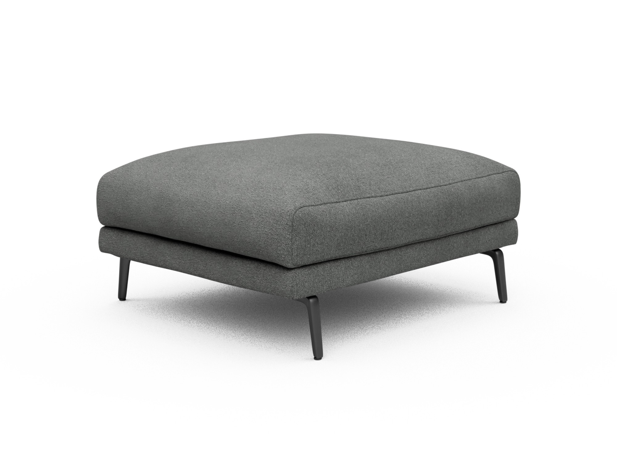 Skandi Home Ottomane Karl Boucle-Ash-Grey moebelfaktor