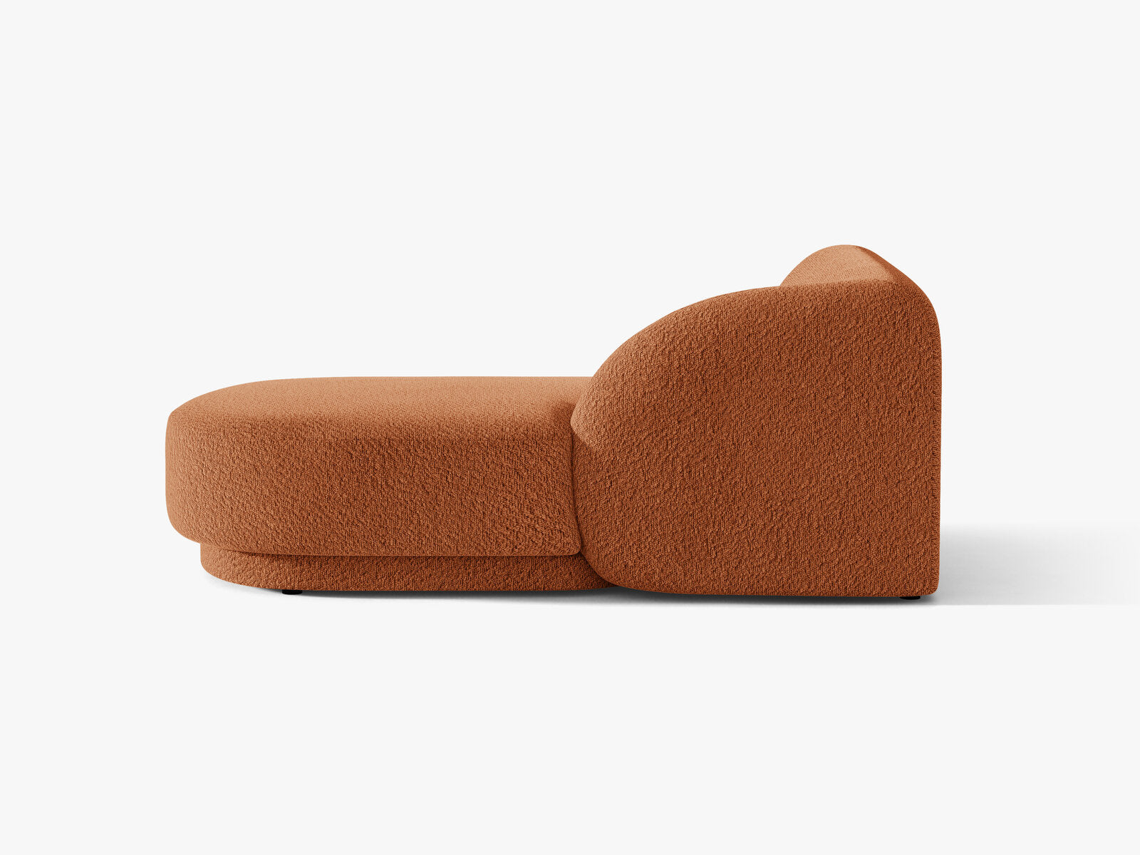 Micadoni Modul Miley 2-Sitzer Boucle Baloo Terrakotta Rechts
